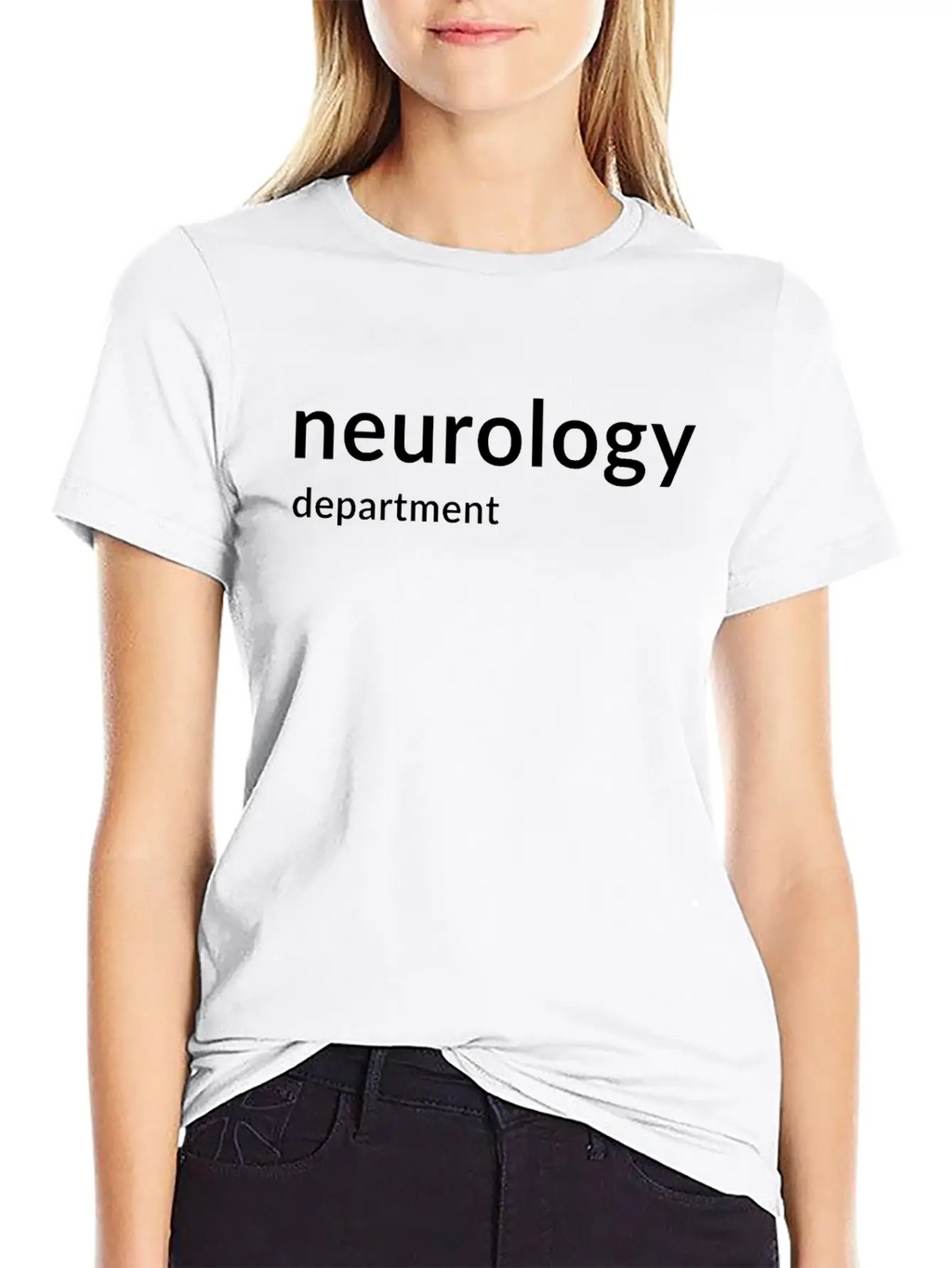 Neurology Hospital Unisex Casual T-Shirt – Clean Design For Daily Comfort
