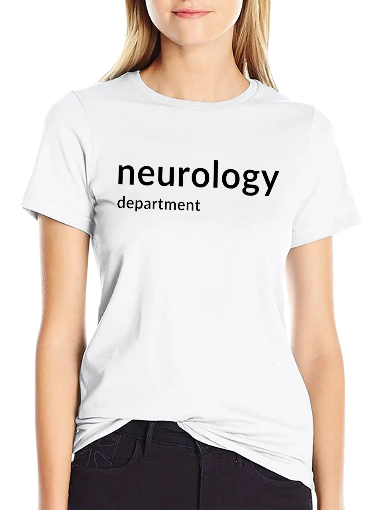 Neurology Hospital Unisex Casual T-Shirt – Clean Design For Daily Comfort