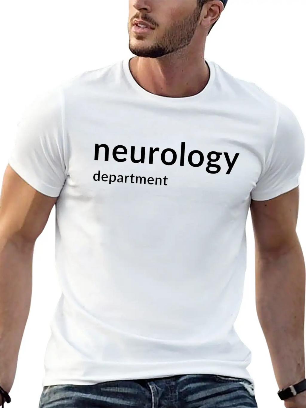 Neurology Hospital Unisex Casual T-Shirt – Clean Design For Daily Comfort