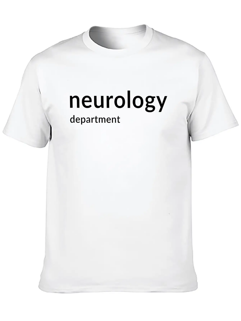 Neurology Hospital Unisex Casual T-Shirt – Clean Design For Daily Comfort
