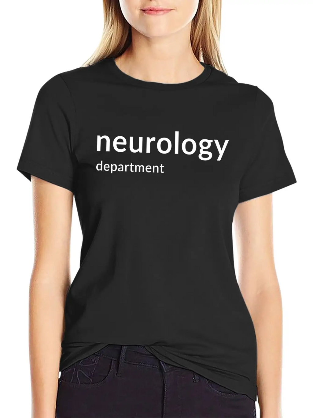 Neurology Hospital Unisex Casual T-Shirt – Clean Design For Daily Comfort