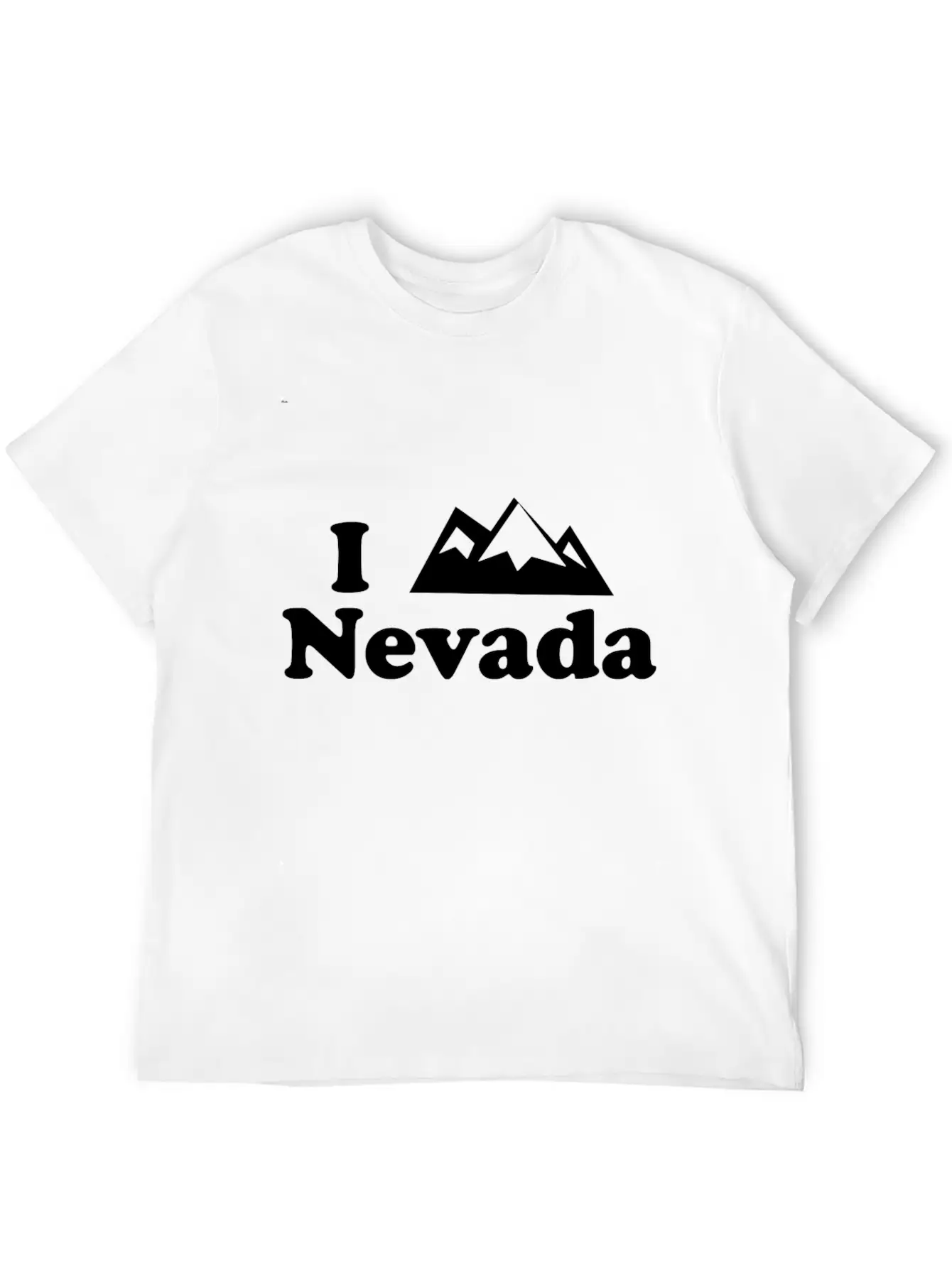 Nevada Mountain Stylish Everyday T-Shirt – Unisex Basic Cotton Tee