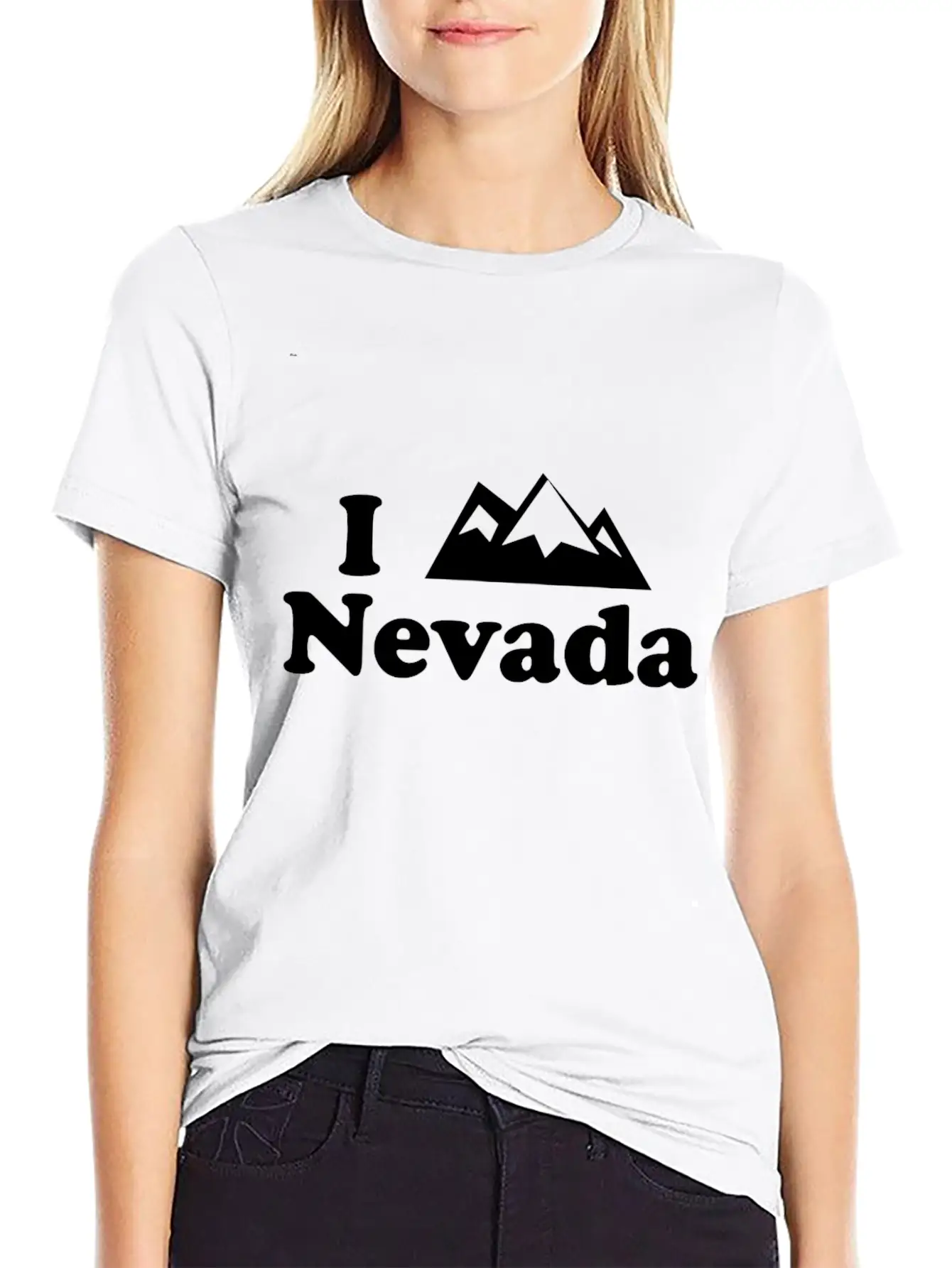 Nevada Mountain Stylish Everyday T-Shirt – Unisex Basic Cotton Tee
