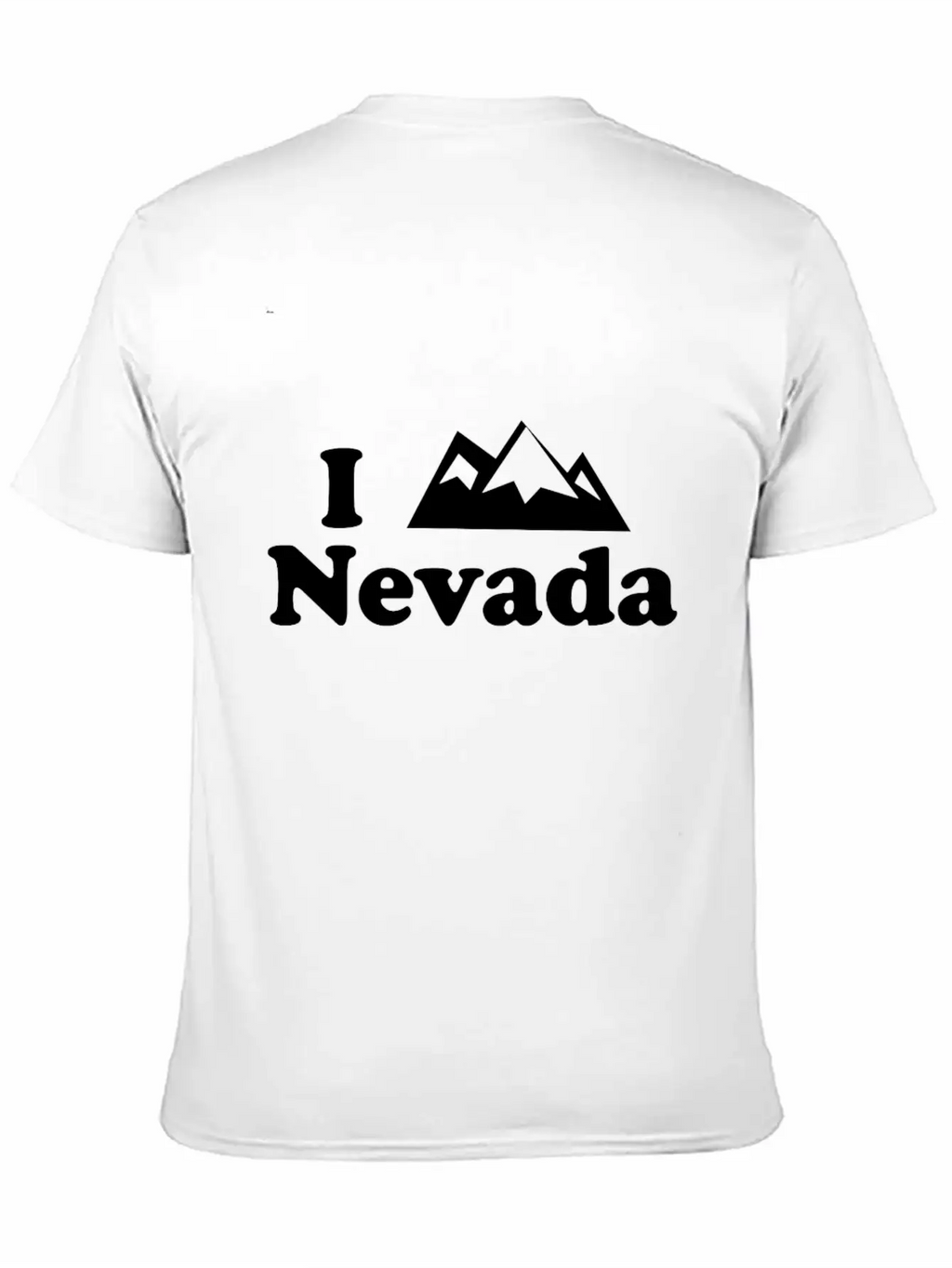 Nevada Mountain Stylish Everyday T-Shirt – Unisex Basic Cotton Tee