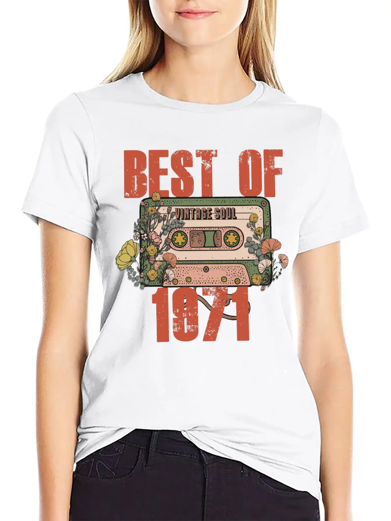 Never Forget Cassette Best Of 1971 Unisex Casual T-Shirt – Clean Design For Daily Comfort