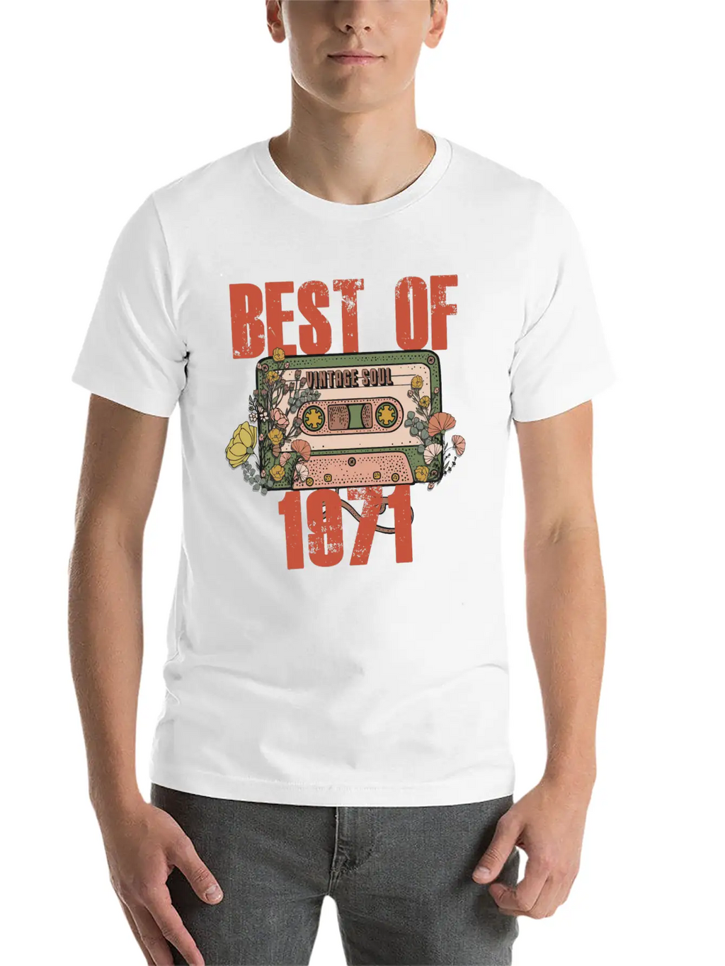 Never Forget Cassette Best Of 1971 Unisex Casual T-Shirt – Clean Design For Daily Comfort
