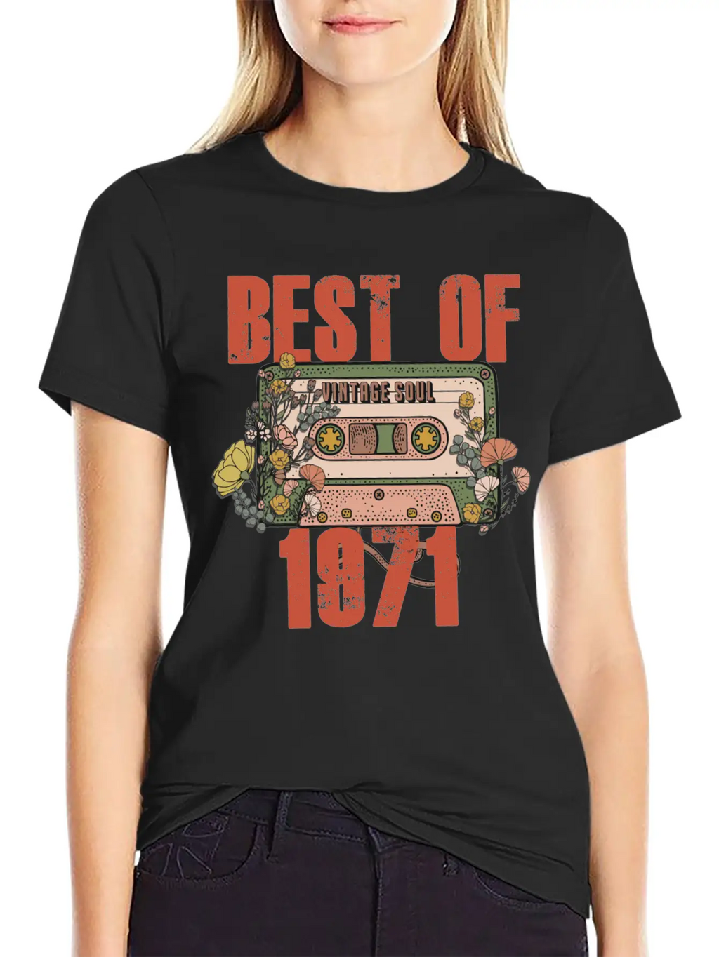 Never Forget Cassette Best Of 1971 Unisex Casual T-Shirt – Clean Design For Daily Comfort