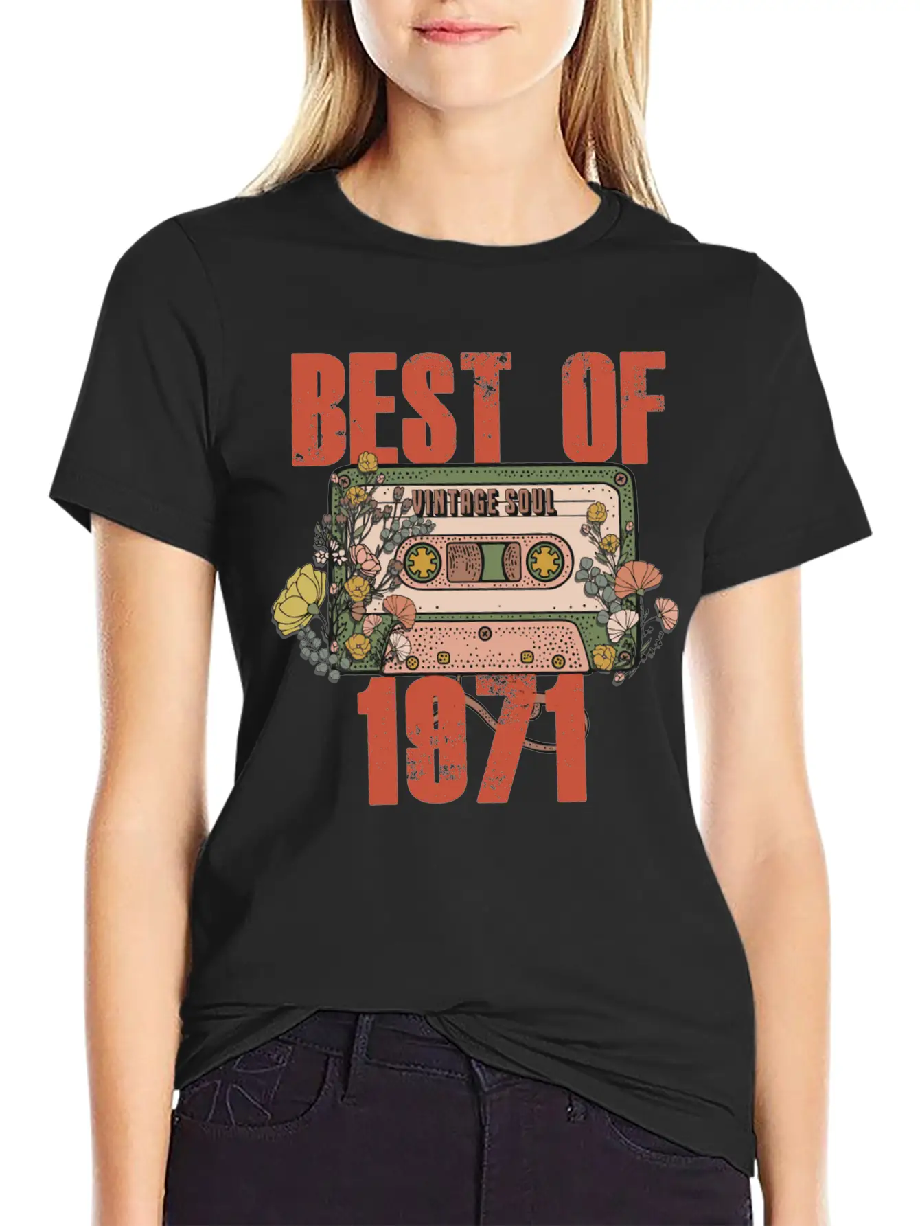 Never Forget Cassette Best Of 1971 Unisex Casual T-Shirt – Clean Design For Daily Comfort