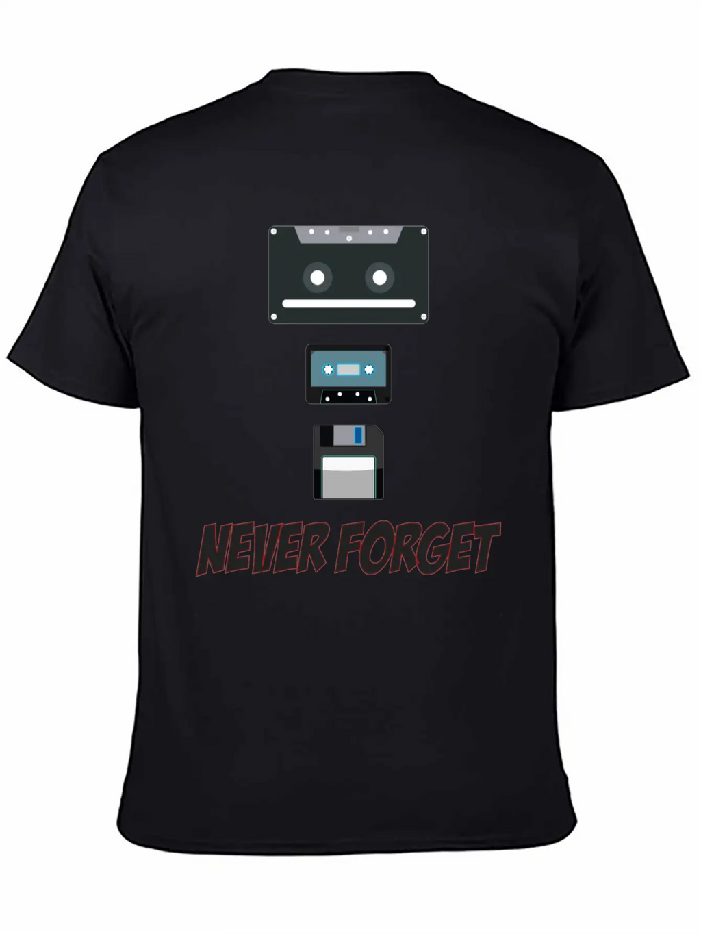 Never Forget - Music Funny T-Shirt Classic Cotton Tee – Unisex Comfort For Any Season