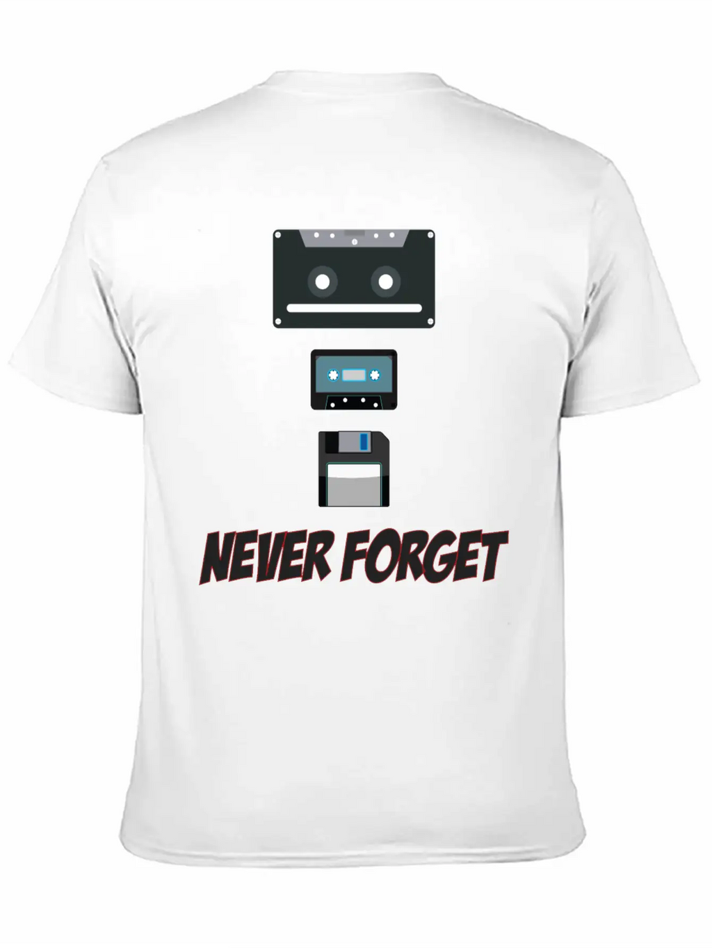Never Forget - Music Funny T-Shirt Classic Cotton Tee – Unisex Comfort For Any Season