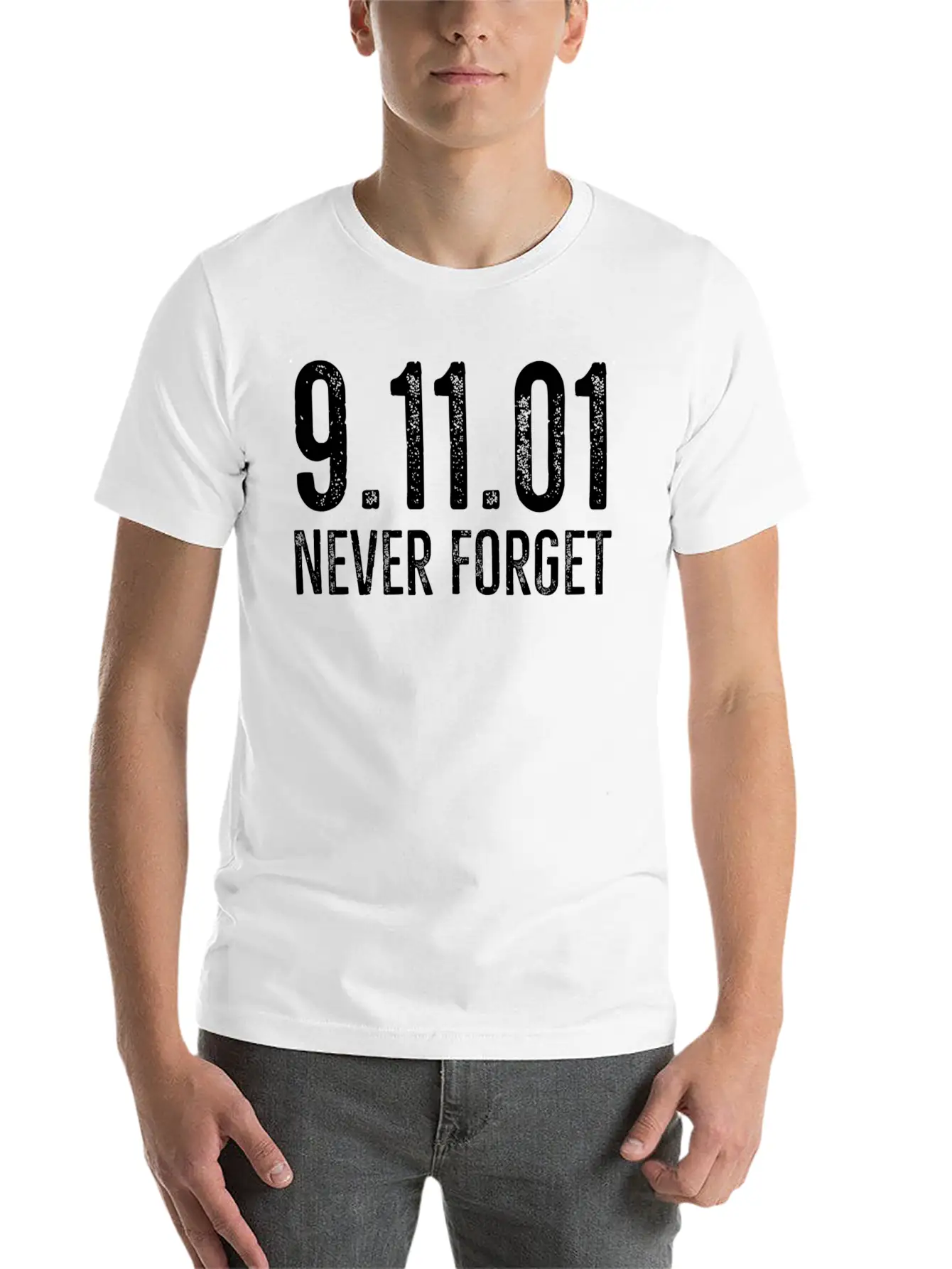 Never Forget Patriotic 911 American Patriot Classic Cotton Tee – Unisex Comfort For Any Season