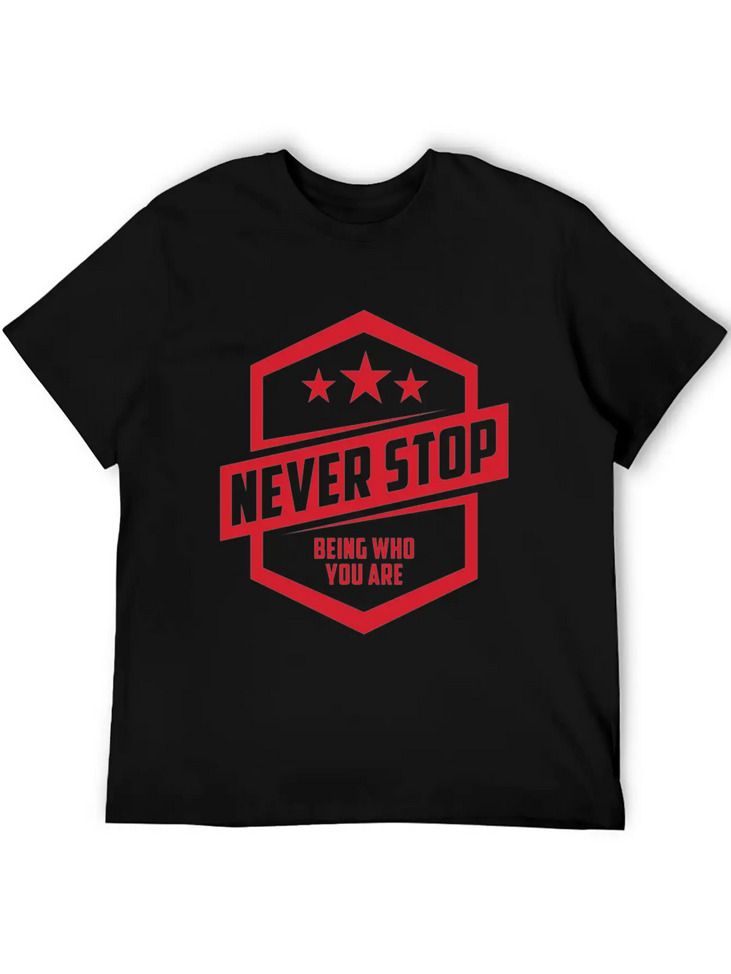 Never Stop Being Who You Are | Be Proud Classic Cotton Tee – Unisex Comfort For Any Season