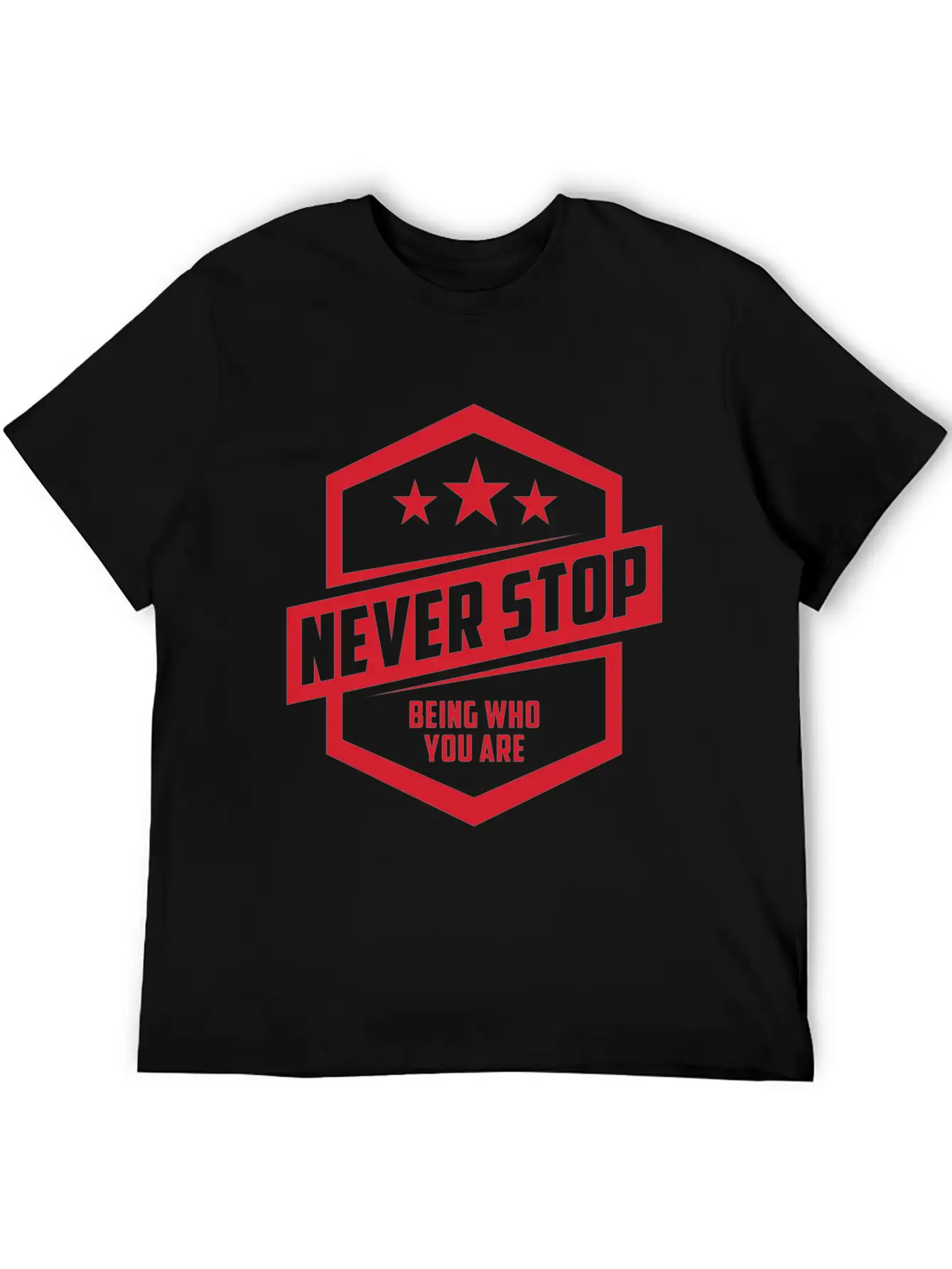 Never Stop Being Who You Are | Be Proud Classic Cotton Tee – Unisex Comfort For Any Season