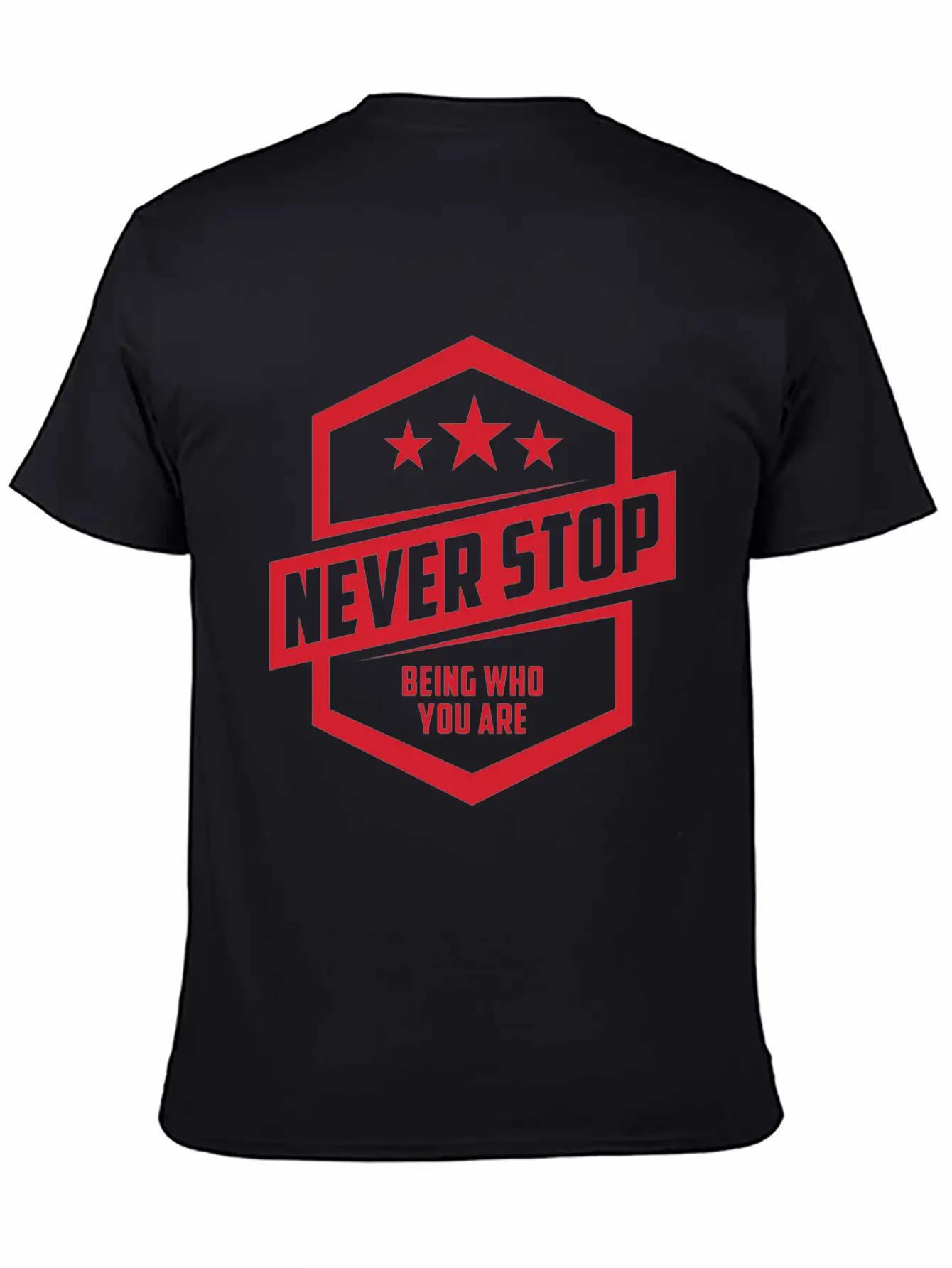 Never Stop Being Who You Are | Be Proud Classic Cotton Tee – Unisex Comfort For Any Season
