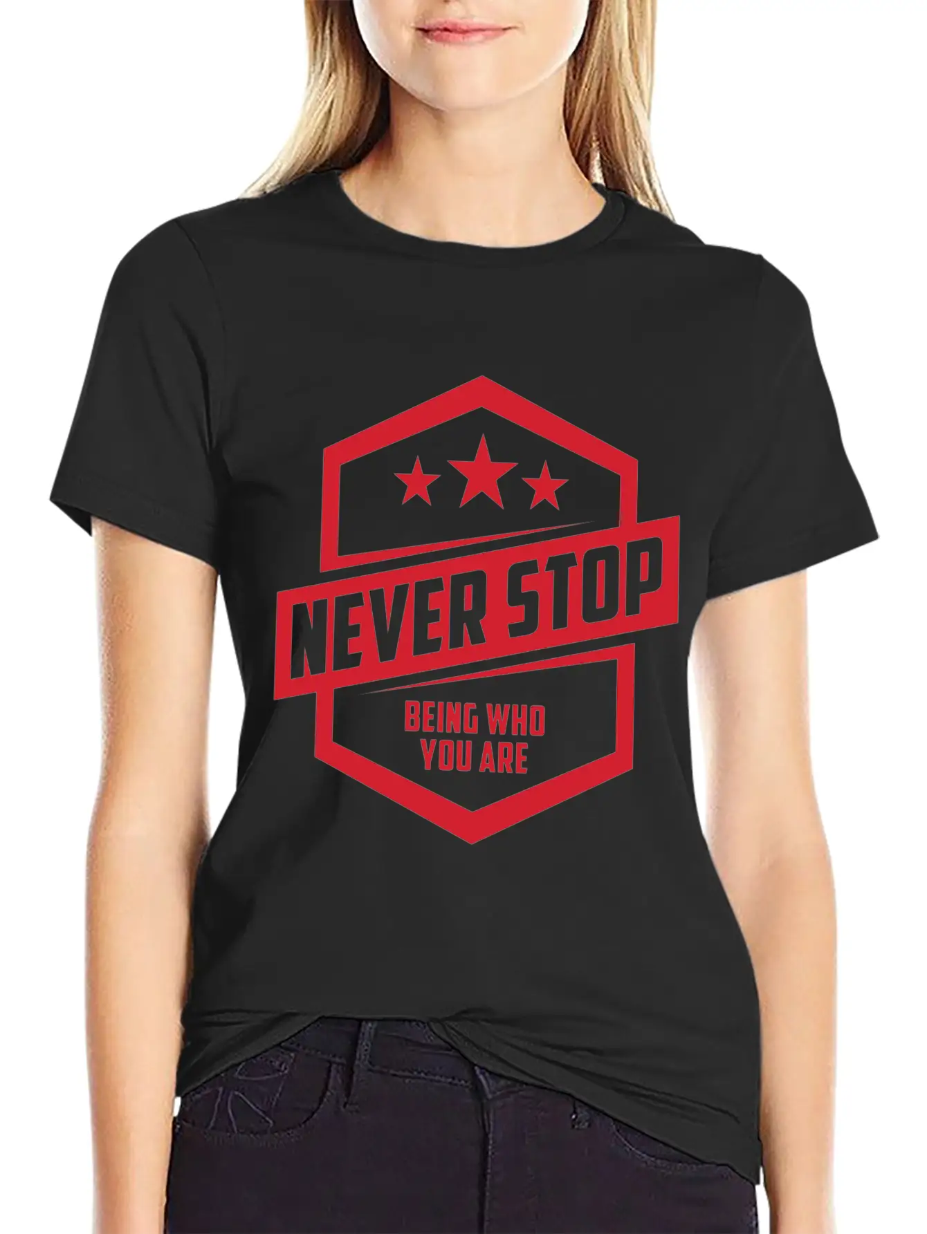 Never Stop Being Who You Are | Be Proud Classic Cotton Tee – Unisex Comfort For Any Season