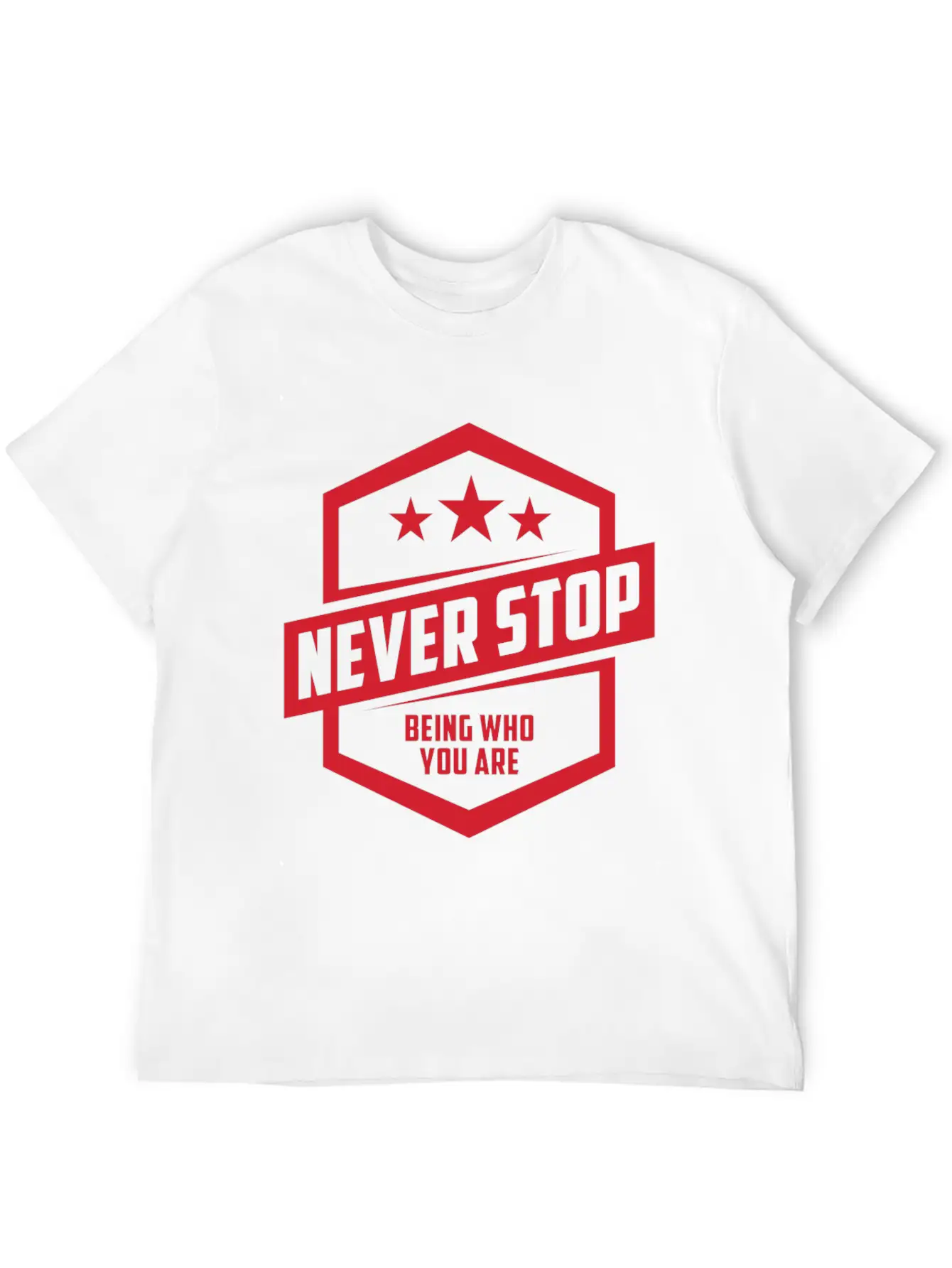 Never Stop Being Who You Are | Be Proud Classic Cotton Tee – Unisex Comfort For Any Season