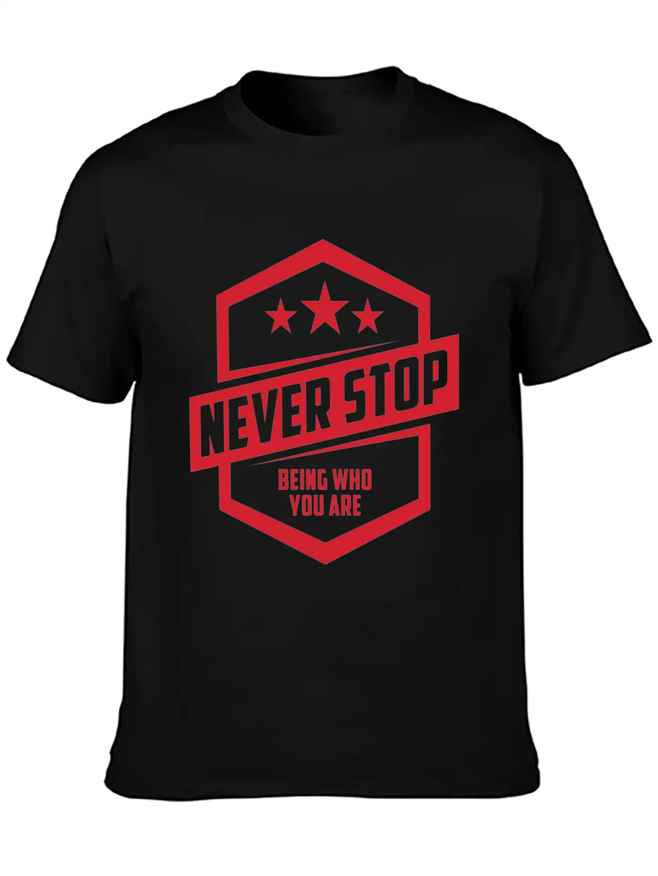 Never Stop Being Who You Are | Be Proud Classic Cotton Tee – Unisex Comfort For Any Season