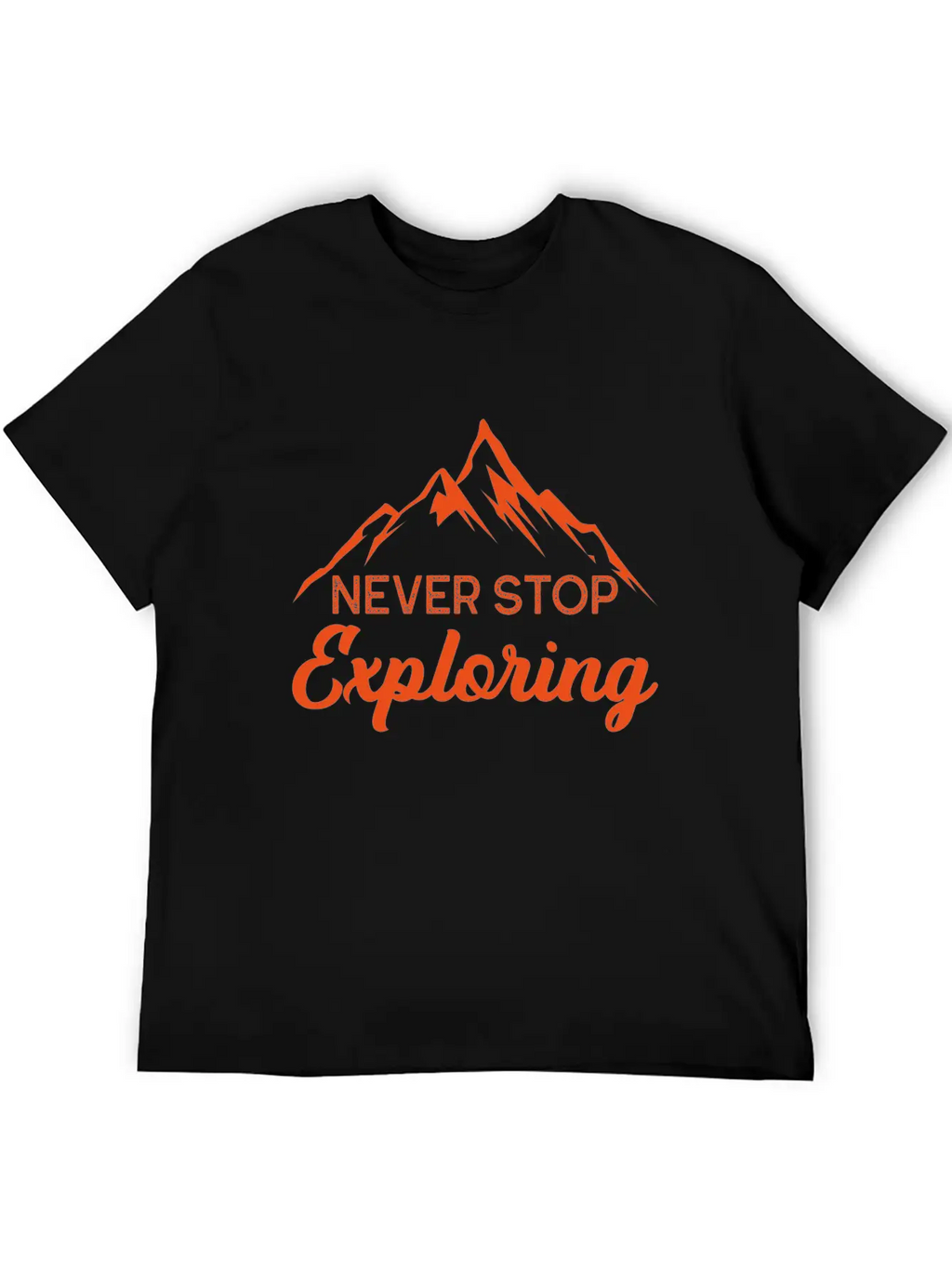 Never Stop Exploring Gift Nature Planet Forest Unisex Casual T-Shirt – Clean Design For Daily Comfort