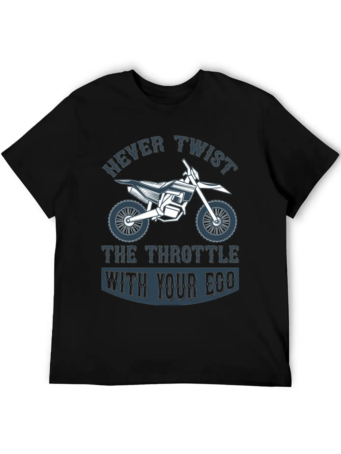 Never Twist The Trothttle With Your Ego Timeless Short Sleeve Tee – Comfy And Minimalist Design