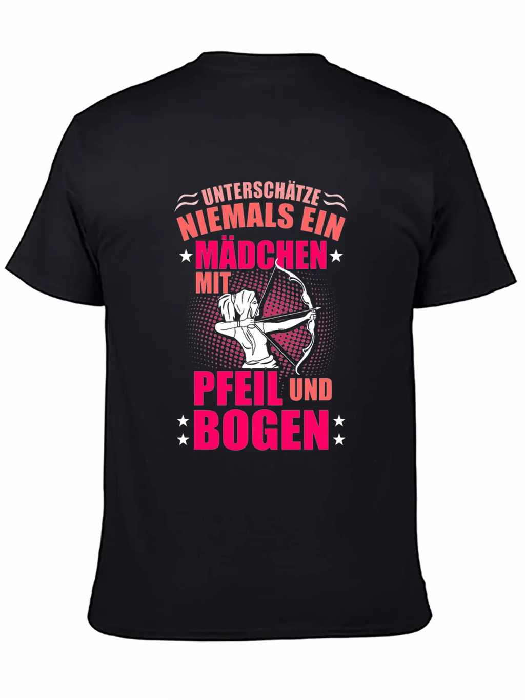 Never Underestimate A Girl Archery Breathable Soft Cotton T-Shirt – Timeless Casual Look