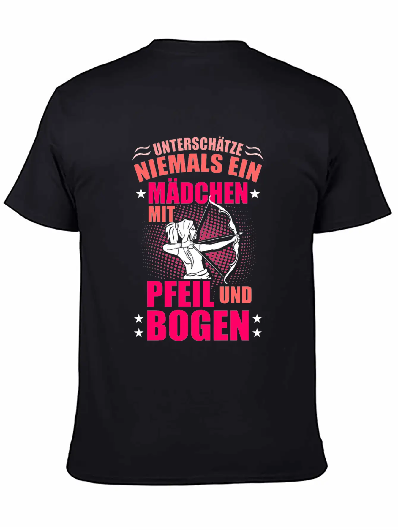 Never Underestimate A Girl Archery Breathable Soft Cotton T-Shirt – Timeless Casual Look