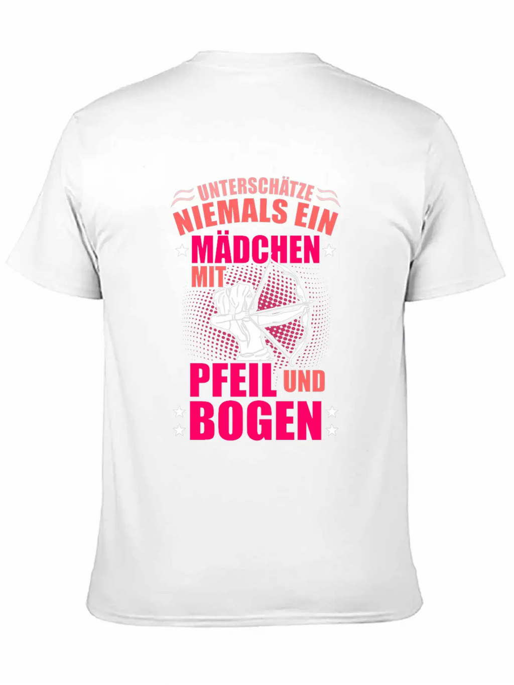 Never Underestimate A Girl Archery Breathable Soft Cotton T-Shirt – Timeless Casual Look