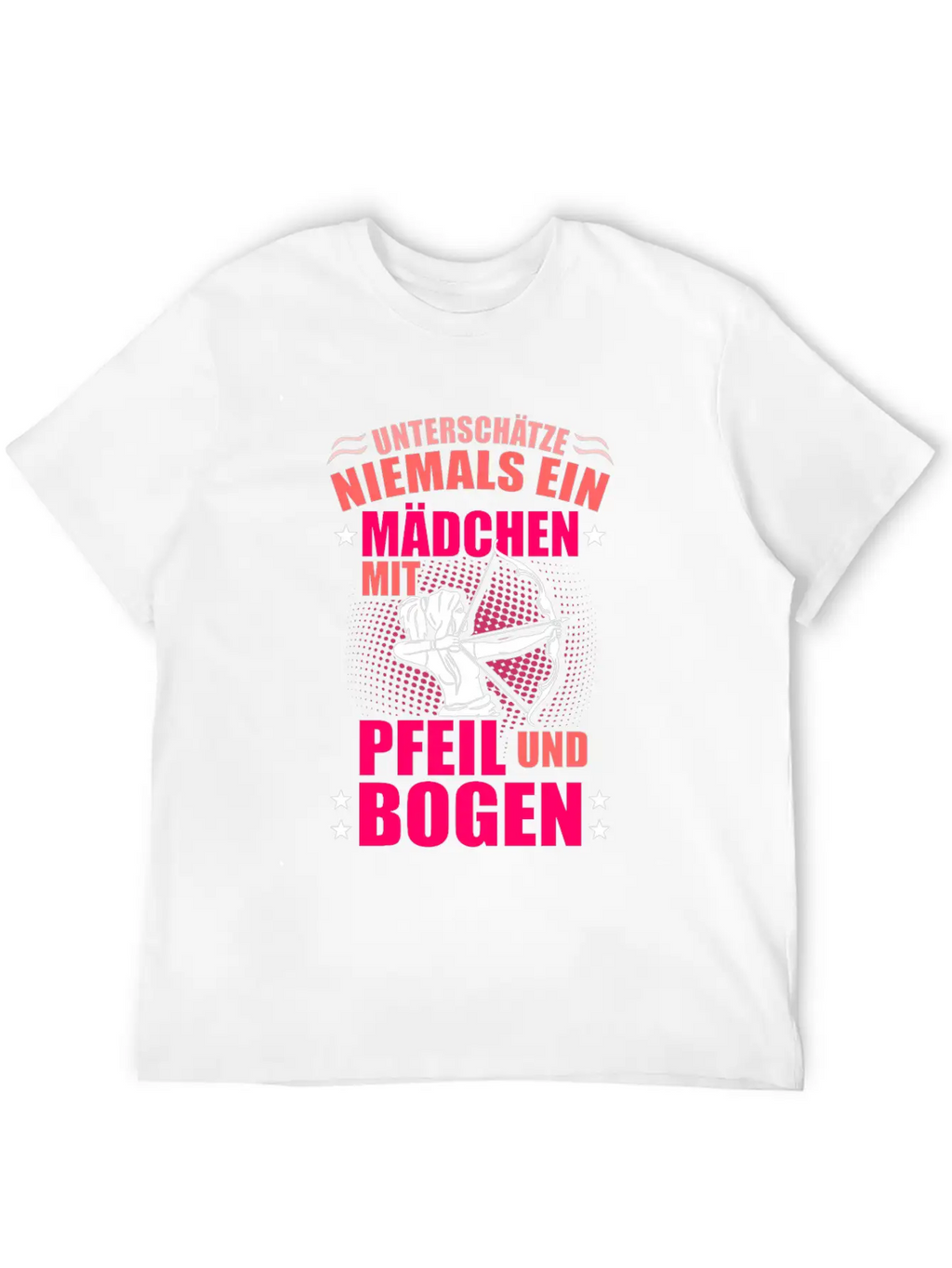 Never Underestimate A Girl Archery Breathable Soft Cotton T-Shirt – Timeless Casual Look