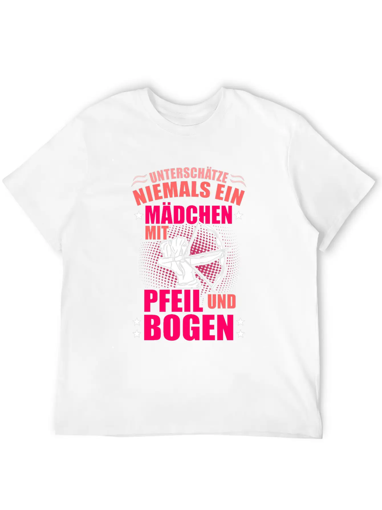 Never Underestimate A Girl Archery Breathable Soft Cotton T-Shirt – Timeless Casual Look