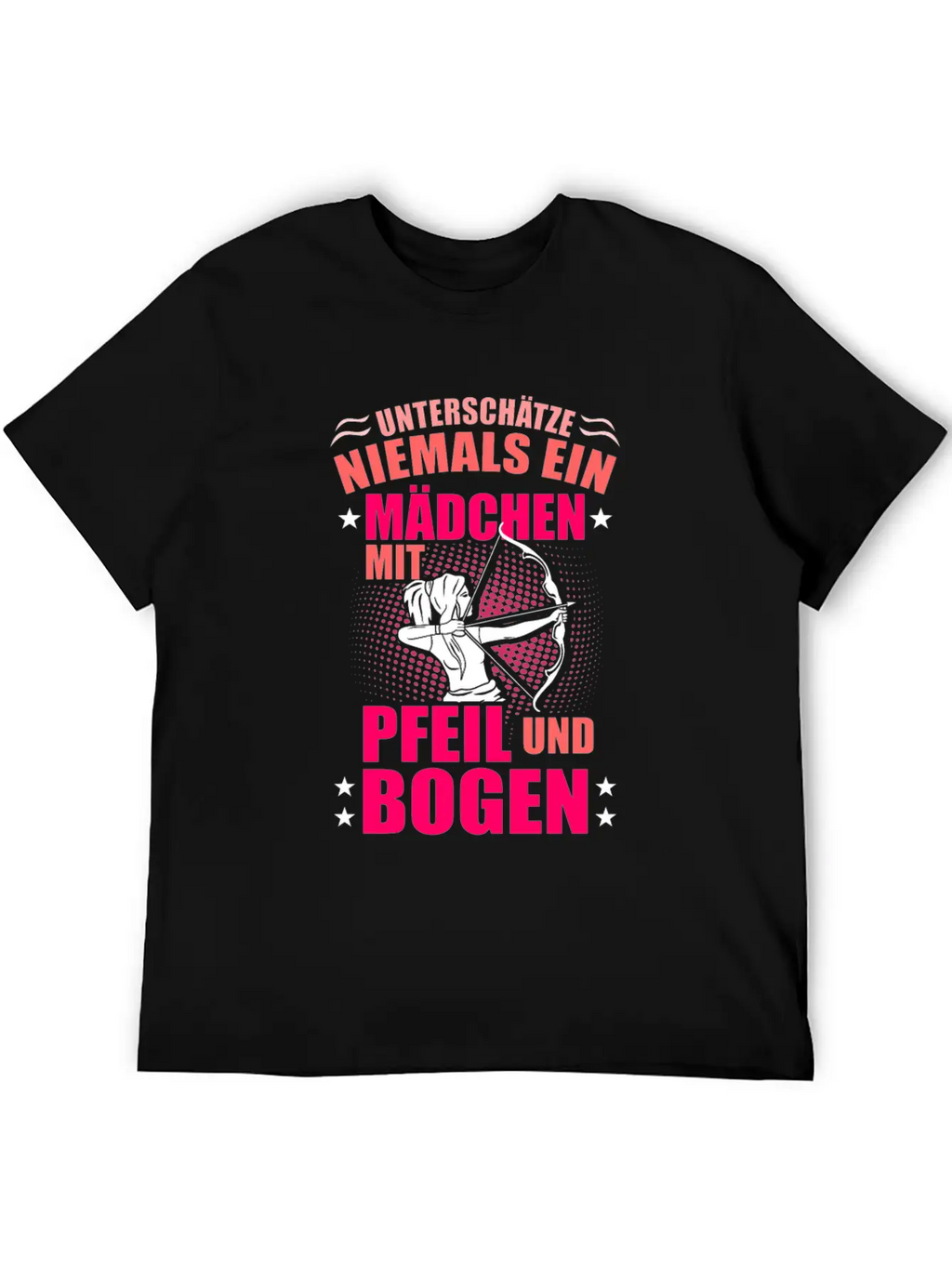 Never Underestimate A Girl Archery Breathable Soft Cotton T-Shirt – Timeless Casual Look