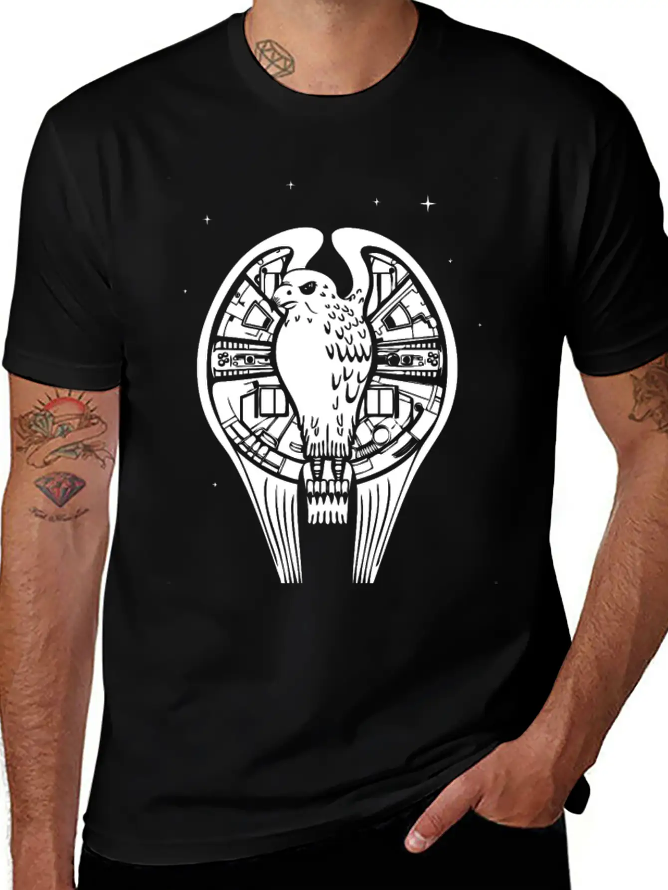 New Design Fastest Falcon In The Universe Essential Cotton Tee For Daily Outfits – Unisex Style