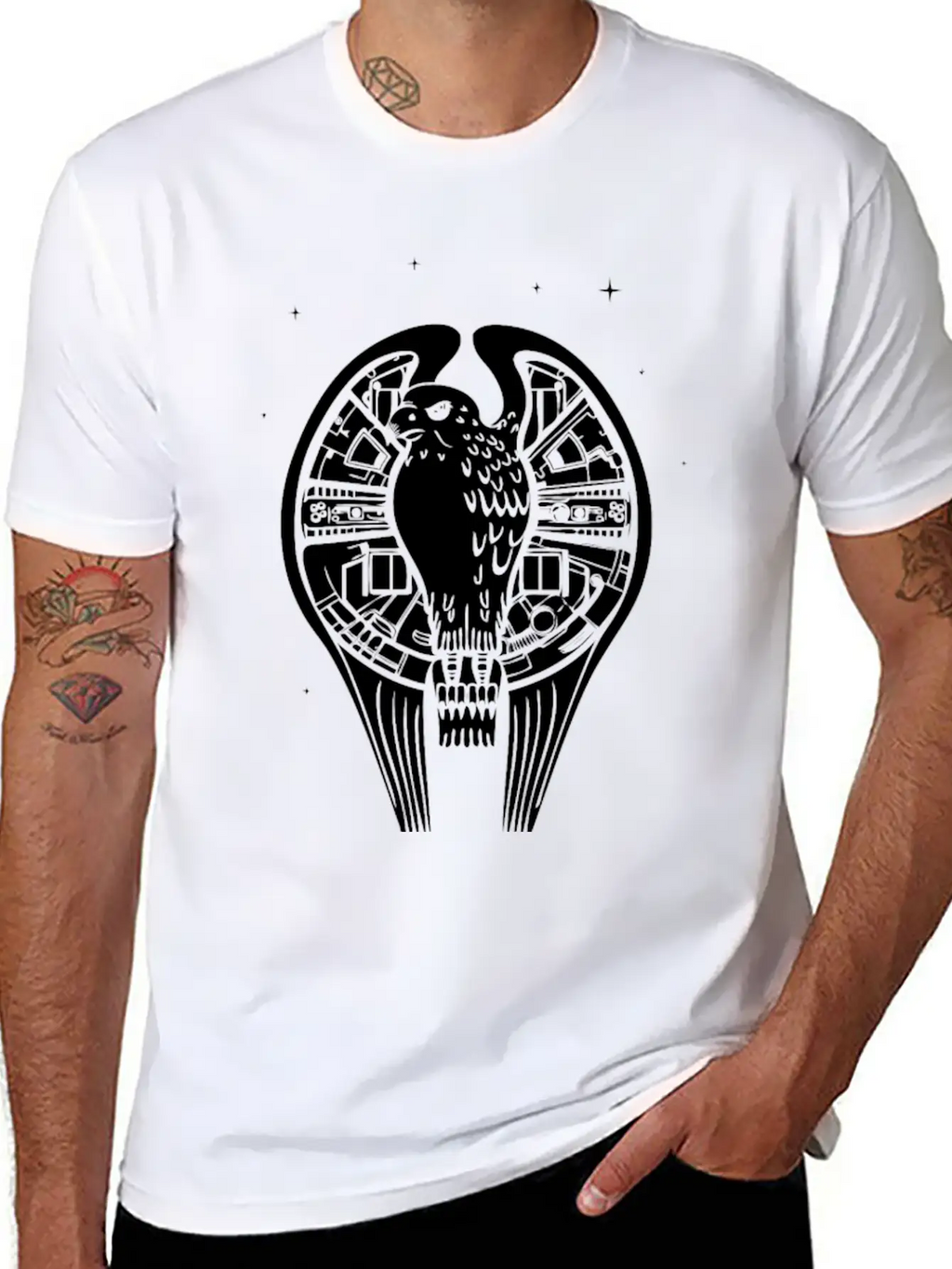 New Design Fastest Falcon In The Universe Essential Cotton Tee For Daily Outfits – Unisex Style