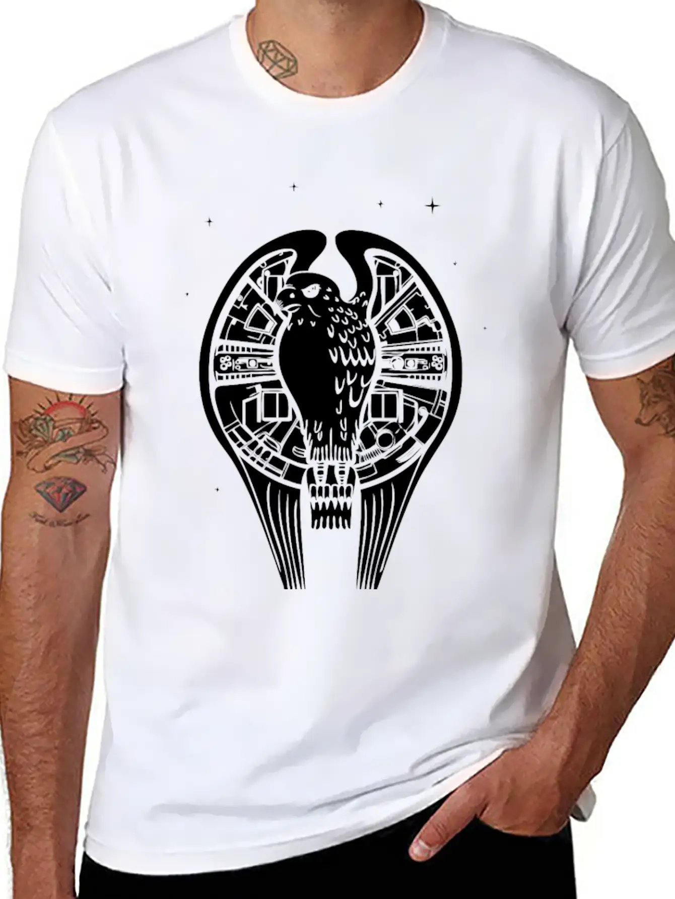 New Design Fastest Falcon In The Universe Essential Cotton Tee For Daily Outfits – Unisex Style