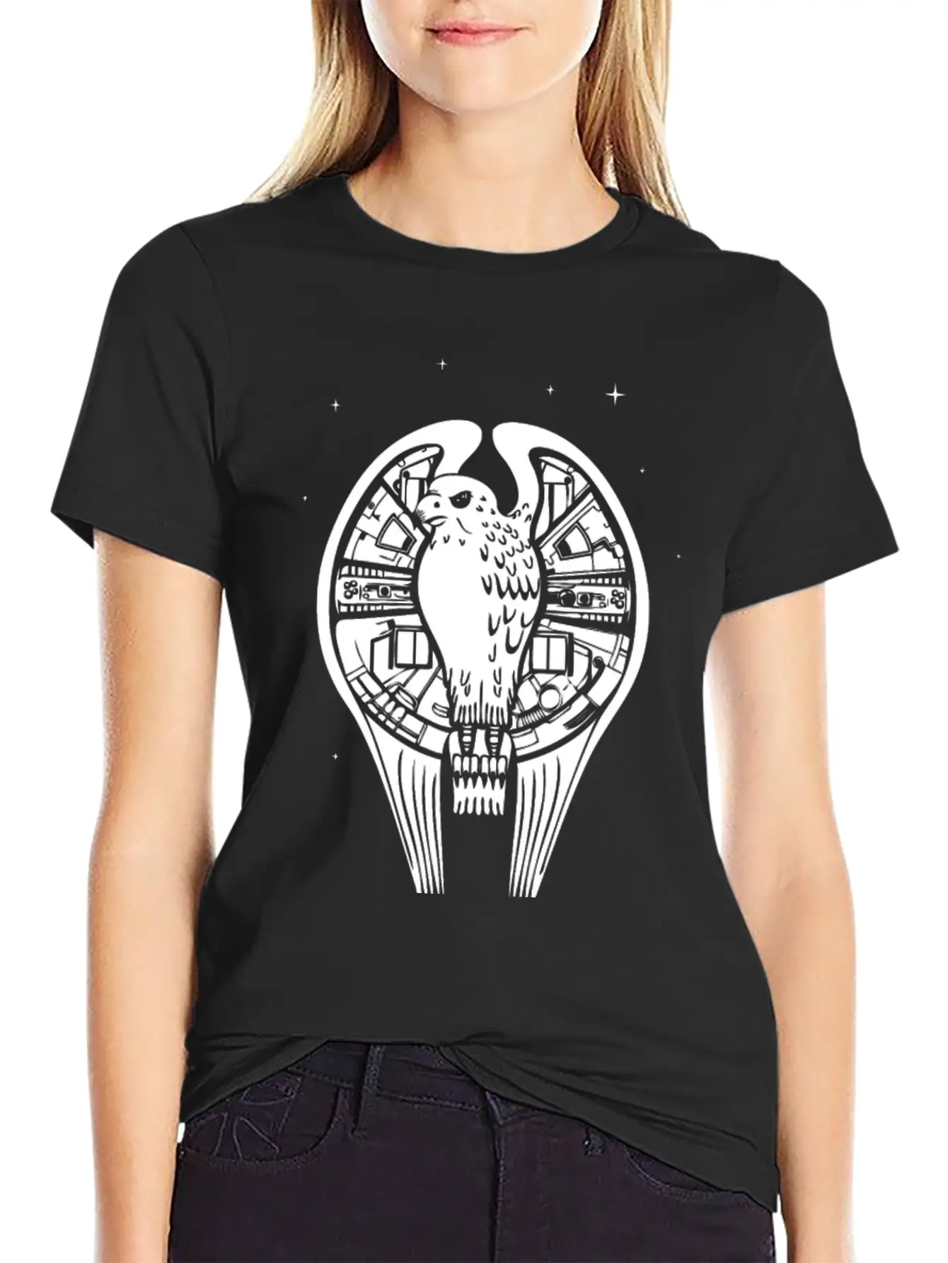 New Design Fastest Falcon In The Universe Essential Cotton Tee For Daily Outfits – Unisex Style
