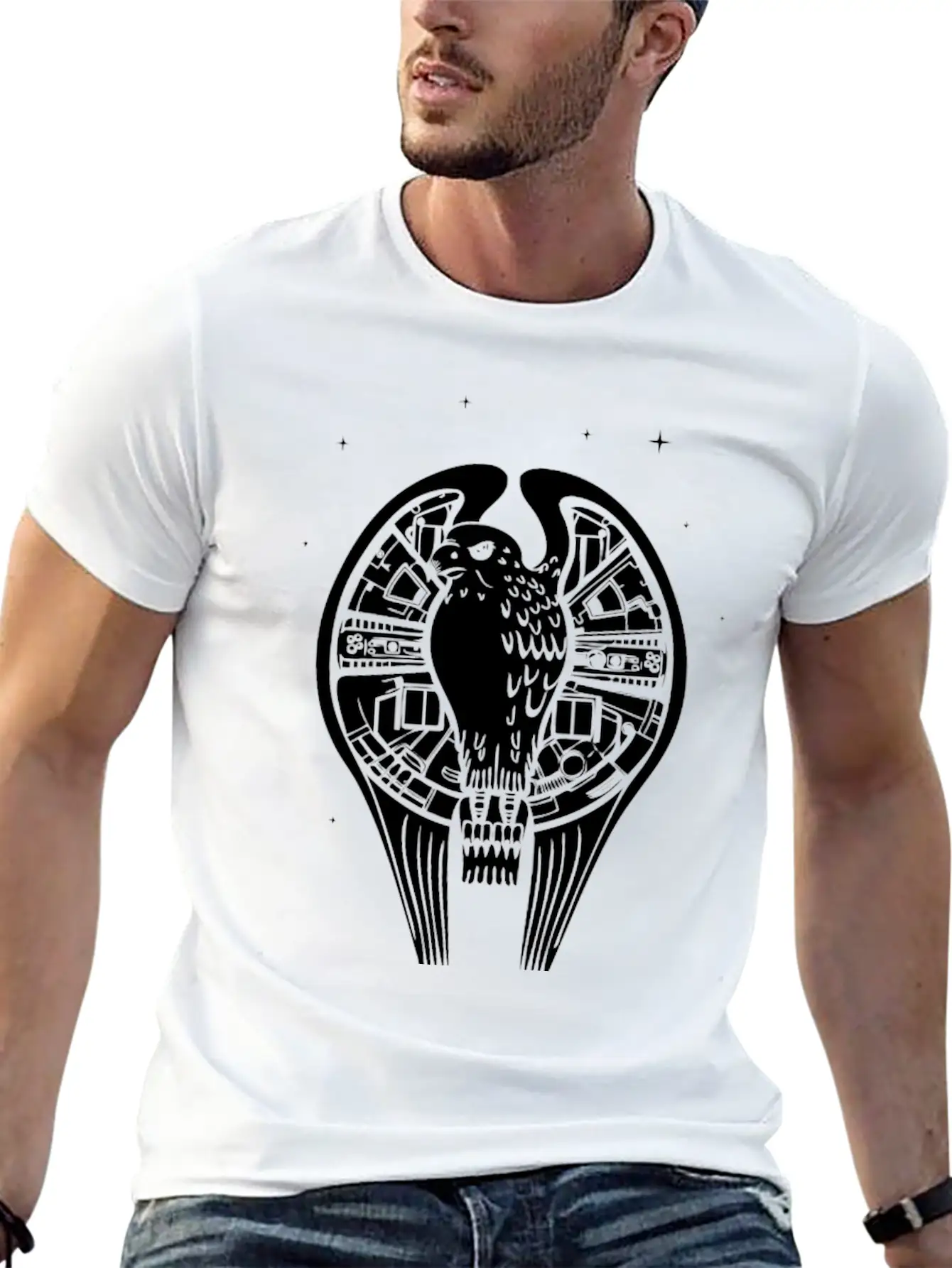 New Design Fastest Falcon In The Universe Essential Cotton Tee For Daily Outfits – Unisex Style