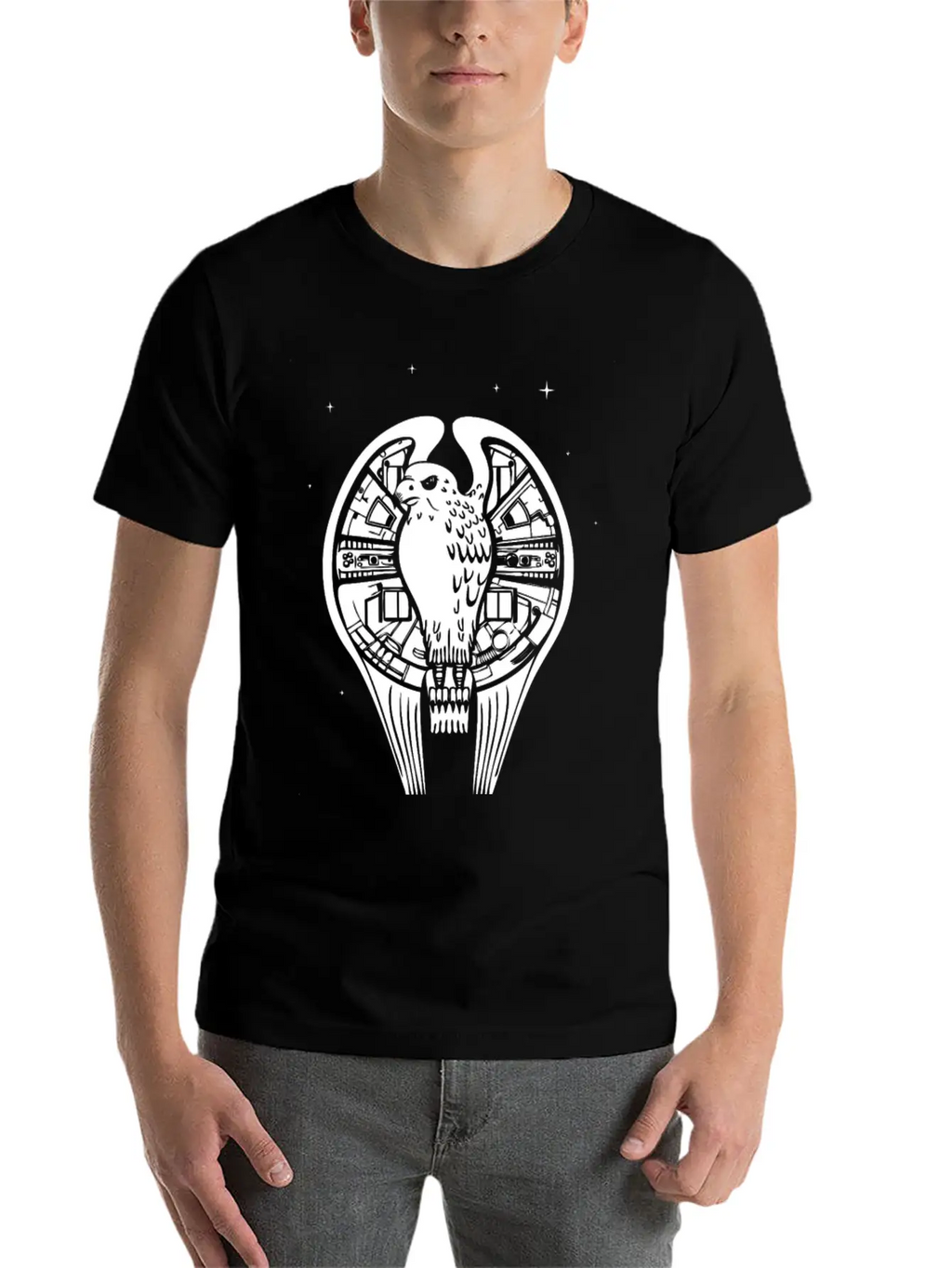 New Design Fastest Falcon In The Universe Essential Cotton Tee For Daily Outfits – Unisex Style
