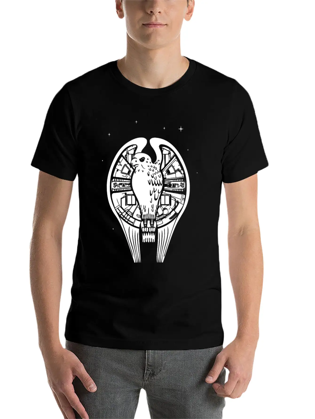 New Design Fastest Falcon In The Universe Essential Cotton Tee For Daily Outfits – Unisex Style