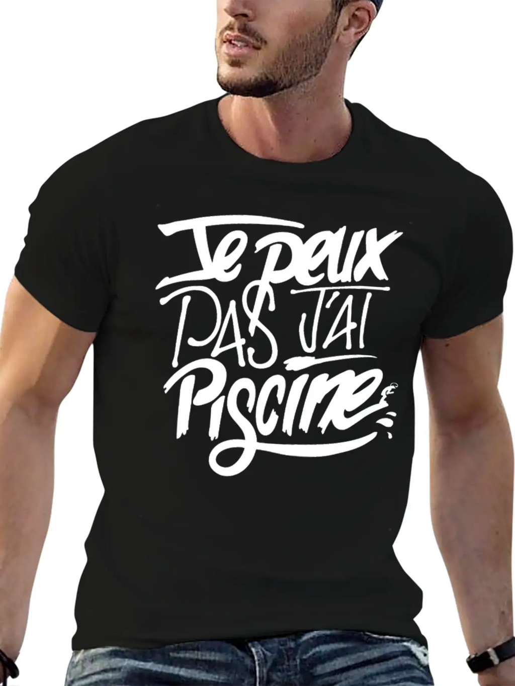 New Design Je Peux Pas J Ai Piscine Best Seller Classic Cotton Tee – Unisex Comfort For Any Season