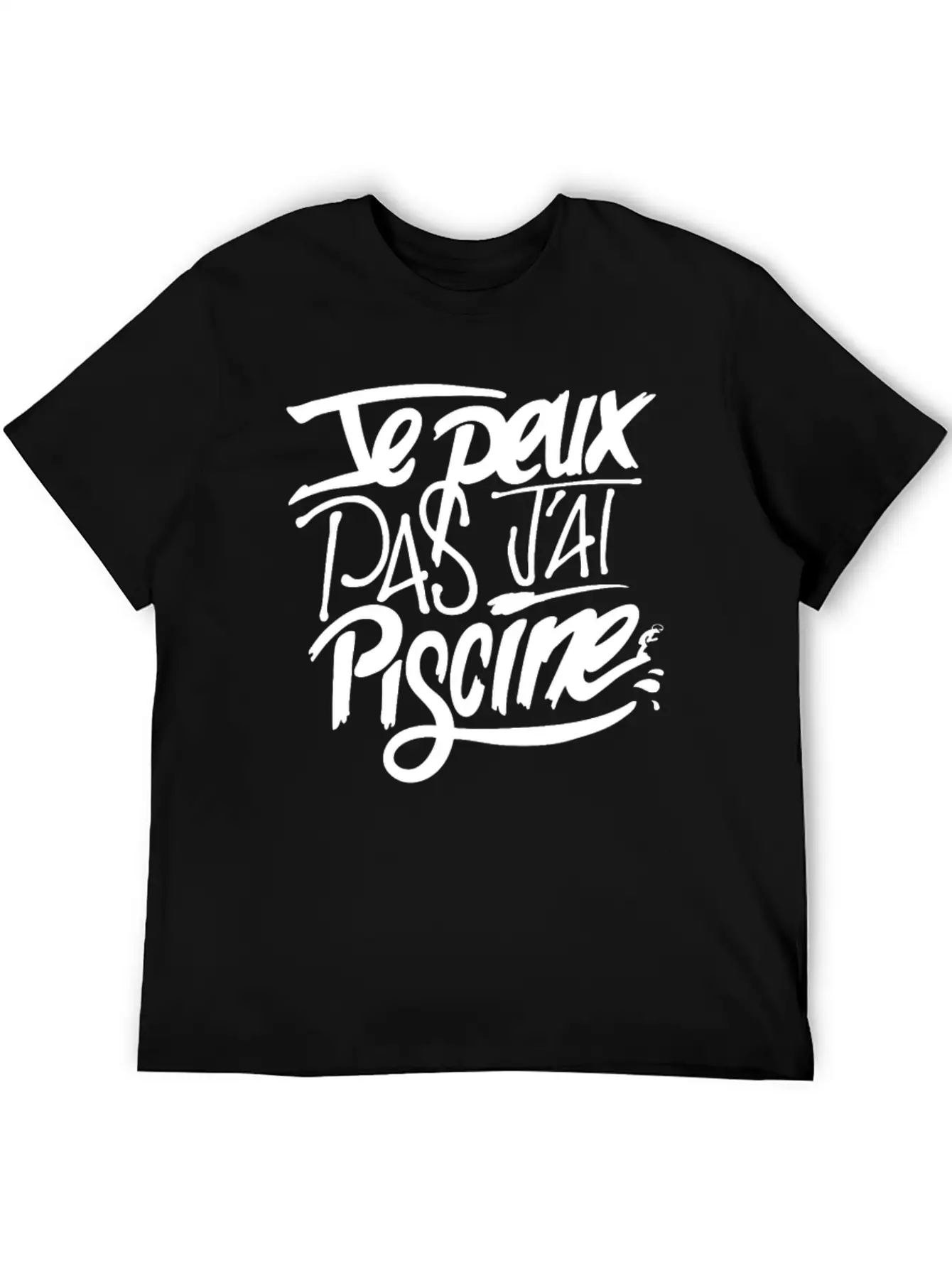 New Design Je Peux Pas J Ai Piscine Best Seller Classic Cotton Tee – Unisex Comfort For Any Season