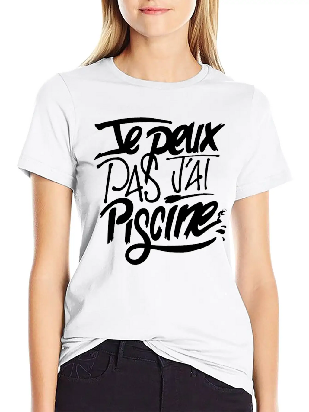 New Design Je Peux Pas J Ai Piscine Best Seller Classic Cotton Tee – Unisex Comfort For Any Season