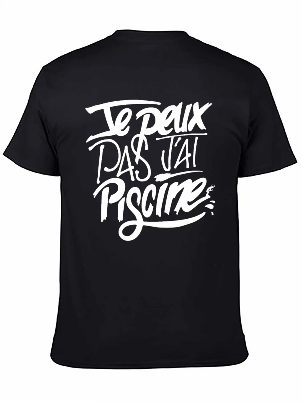 New Design Je Peux Pas J Ai Piscine Best Seller Classic Cotton Tee – Unisex Comfort For Any Season