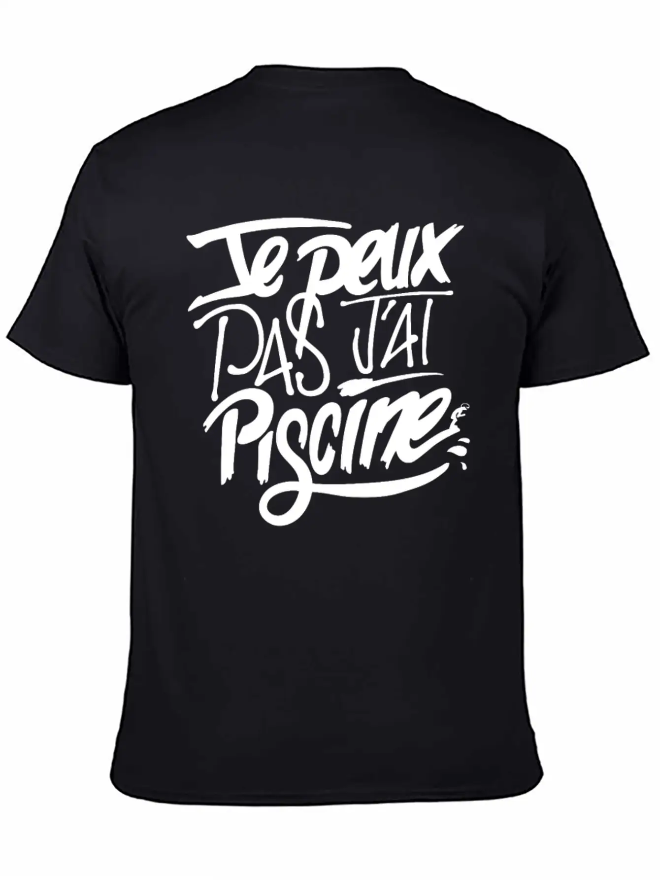 New Design Je Peux Pas J Ai Piscine Best Seller Classic Cotton Tee – Unisex Comfort For Any Season