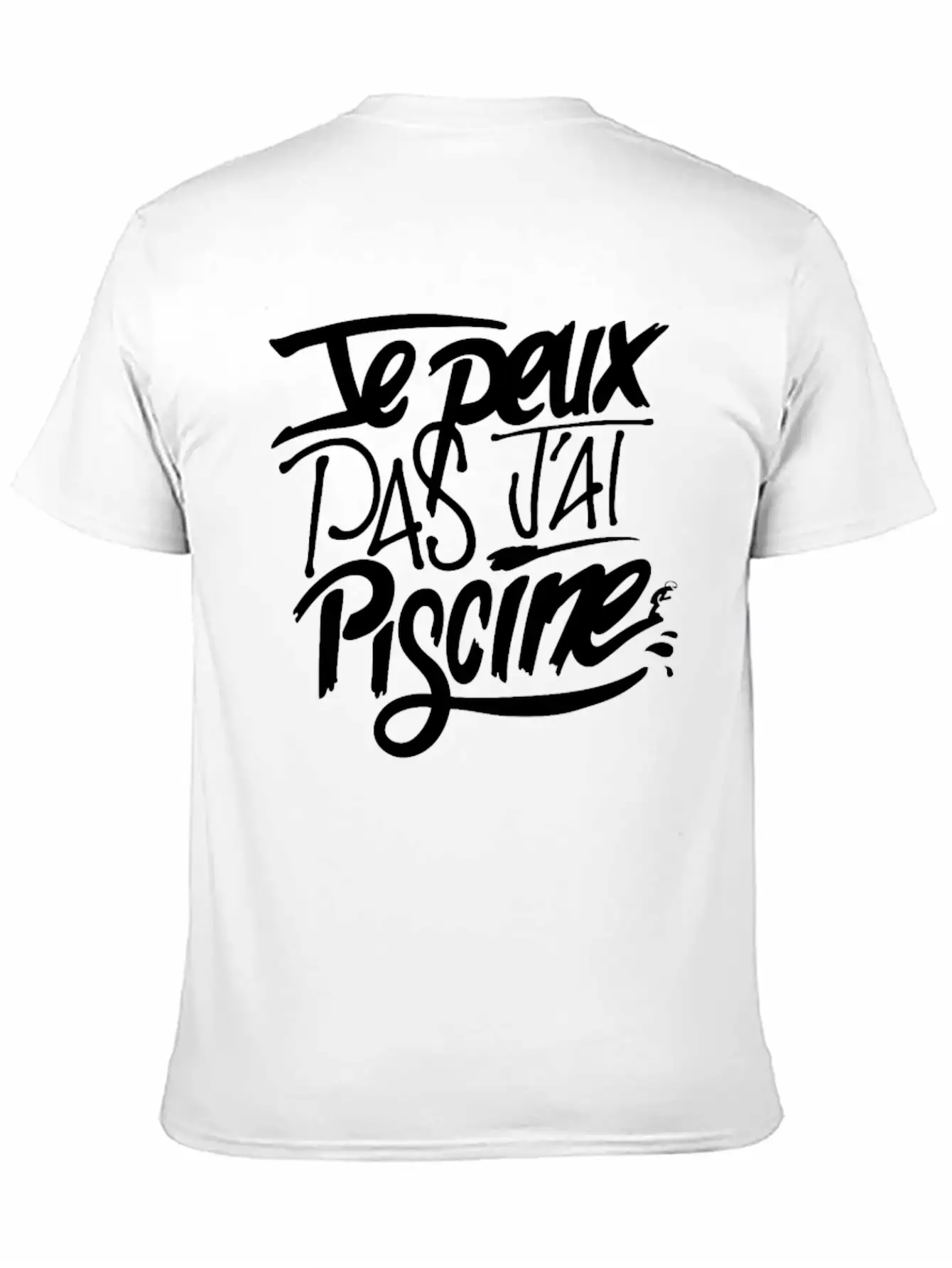 New Design Je Peux Pas J Ai Piscine Best Seller Classic Cotton Tee – Unisex Comfort For Any Season
