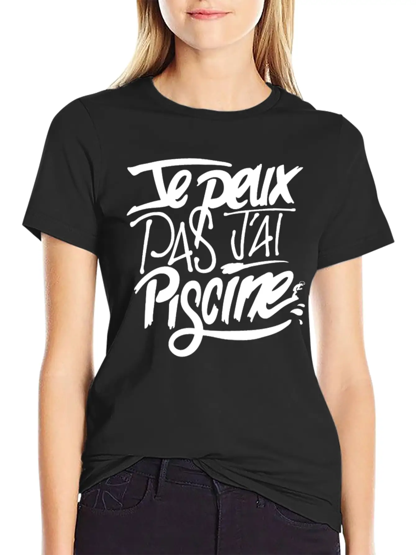 New Design Je Peux Pas J Ai Piscine Best Seller Classic Cotton Tee – Unisex Comfort For Any Season