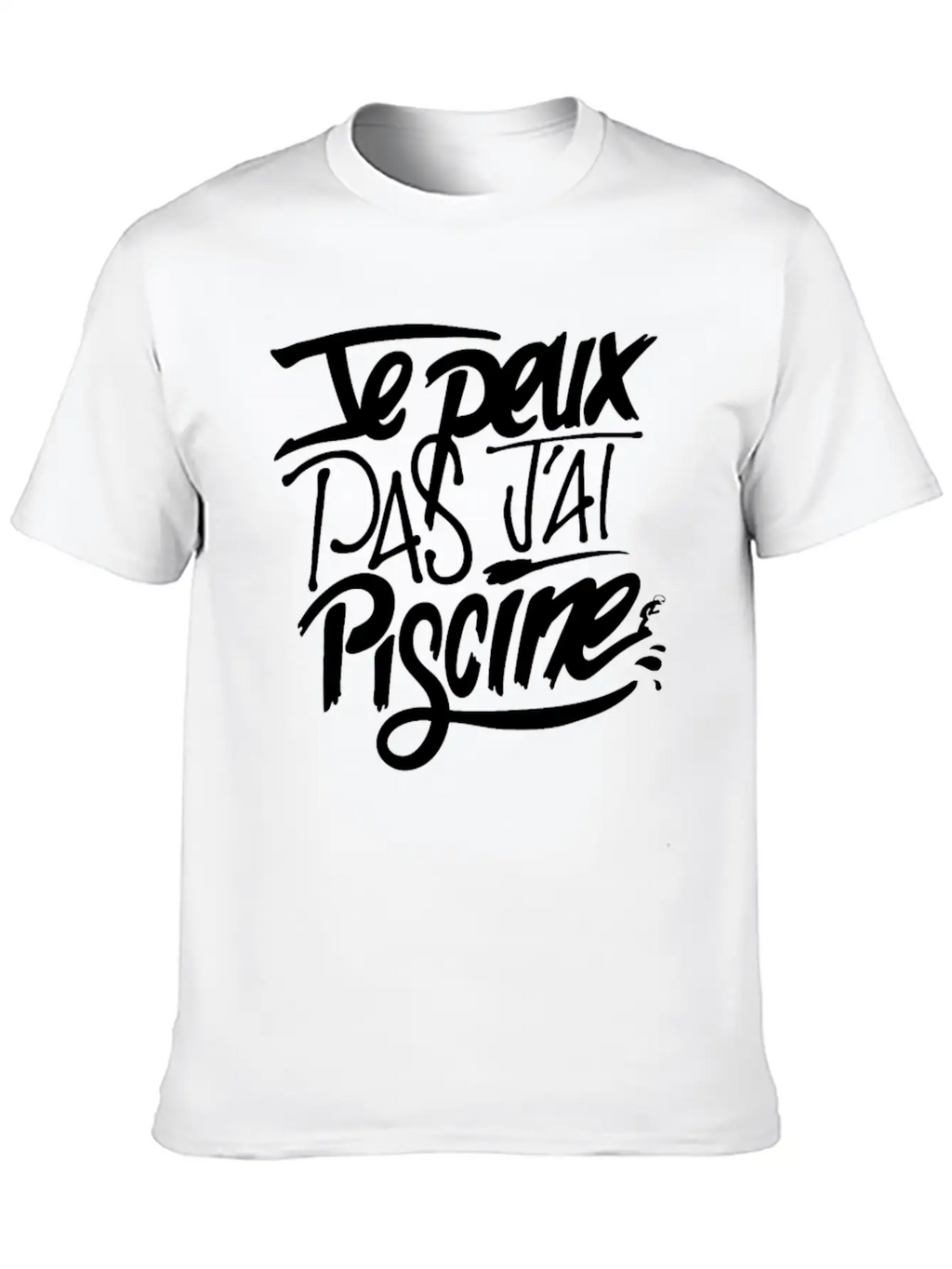 New Design Je Peux Pas J Ai Piscine Best Seller Classic Cotton Tee – Unisex Comfort For Any Season