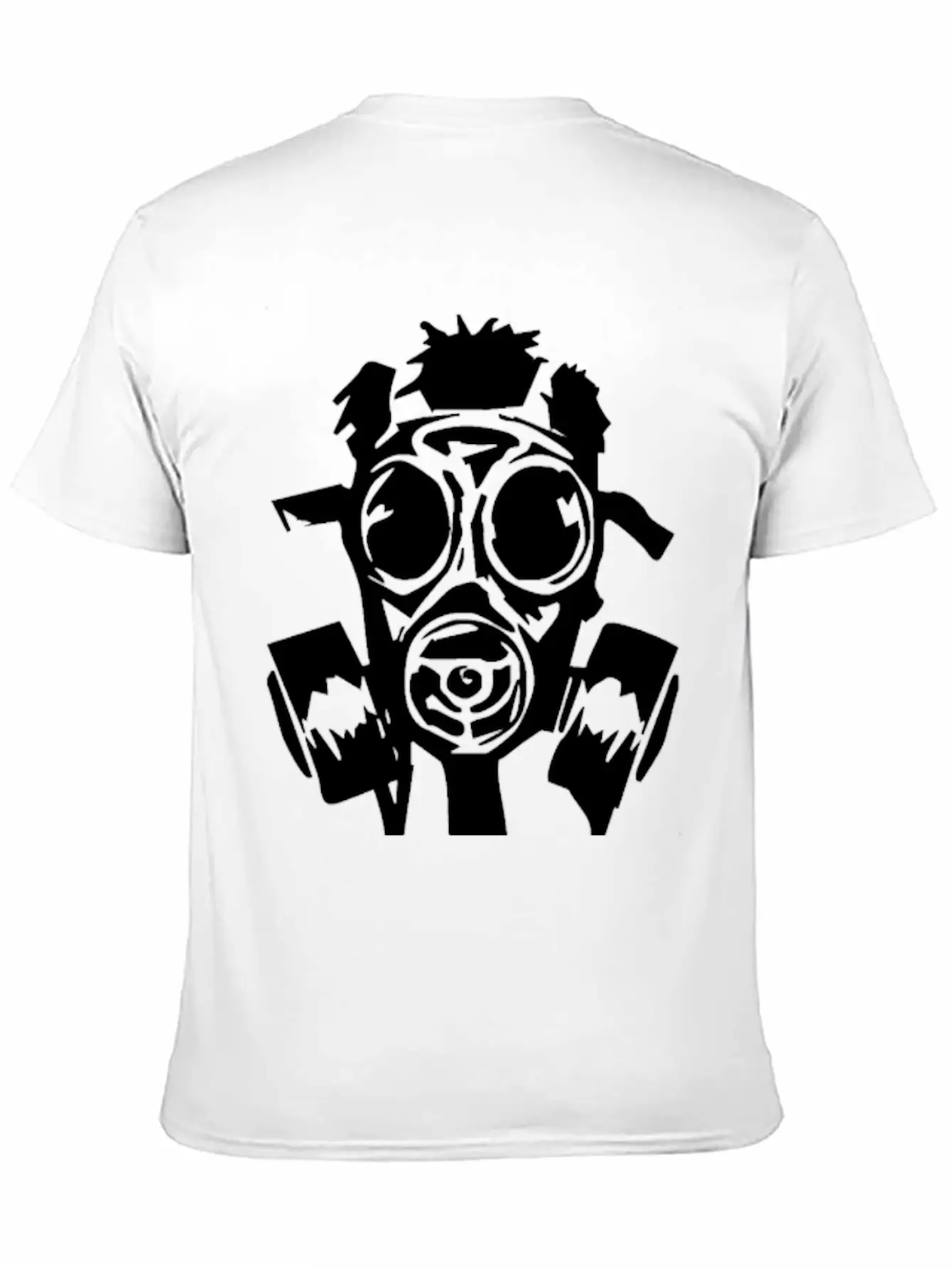 New Gas Mask Breathable Graphic T-Shirt – Perfect For Casual Days
