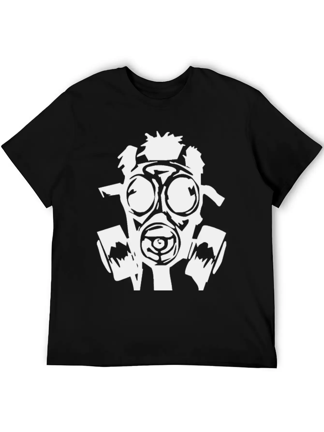 New Gas Mask Breathable Graphic T-Shirt – Perfect For Casual Days