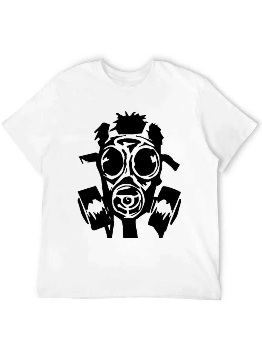 New Gas Mask Breathable Graphic T-Shirt – Perfect For Casual Days