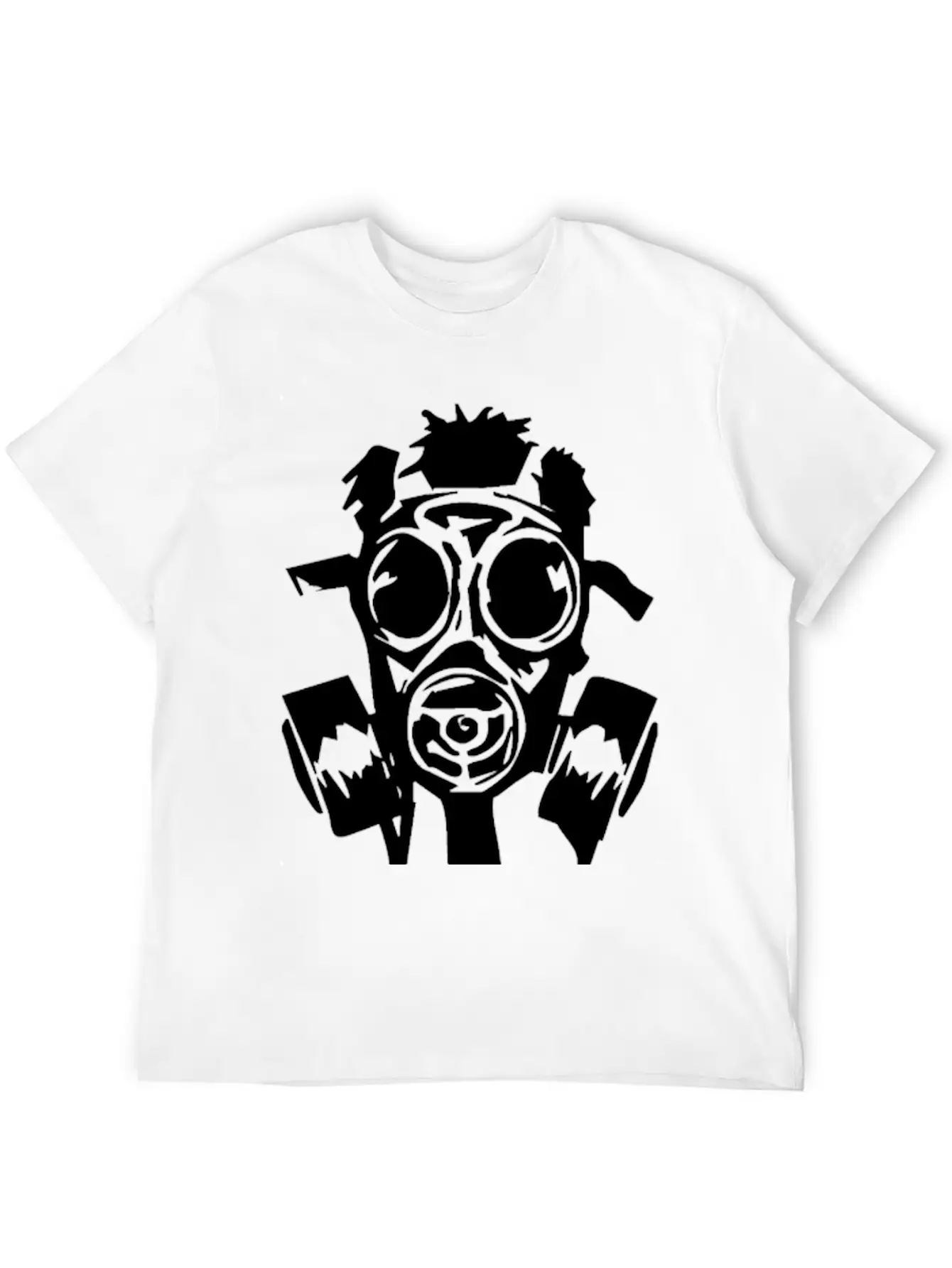 New Gas Mask Breathable Graphic T-Shirt – Perfect For Casual Days