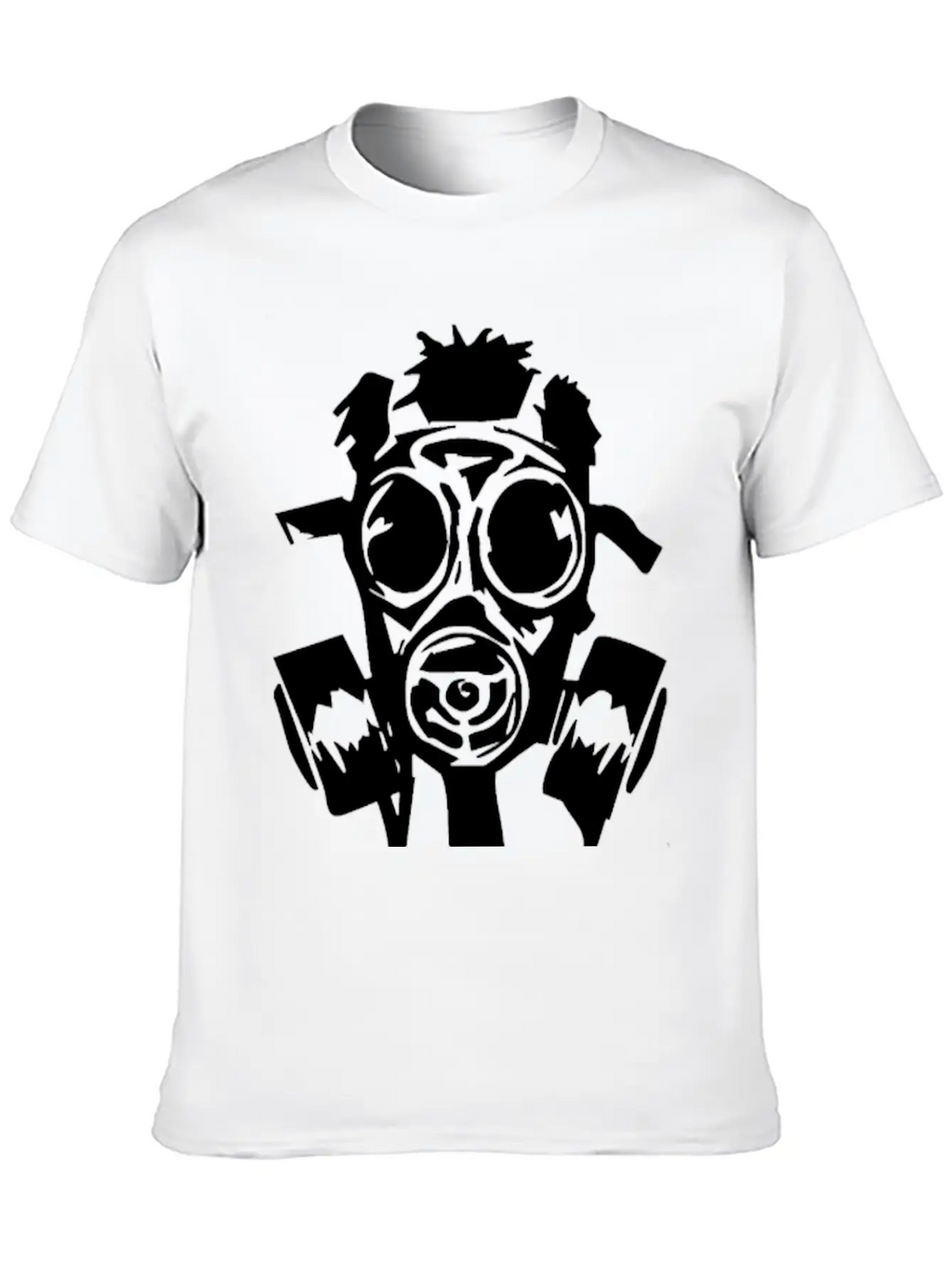 New Gas Mask Breathable Graphic T-Shirt – Perfect For Casual Days