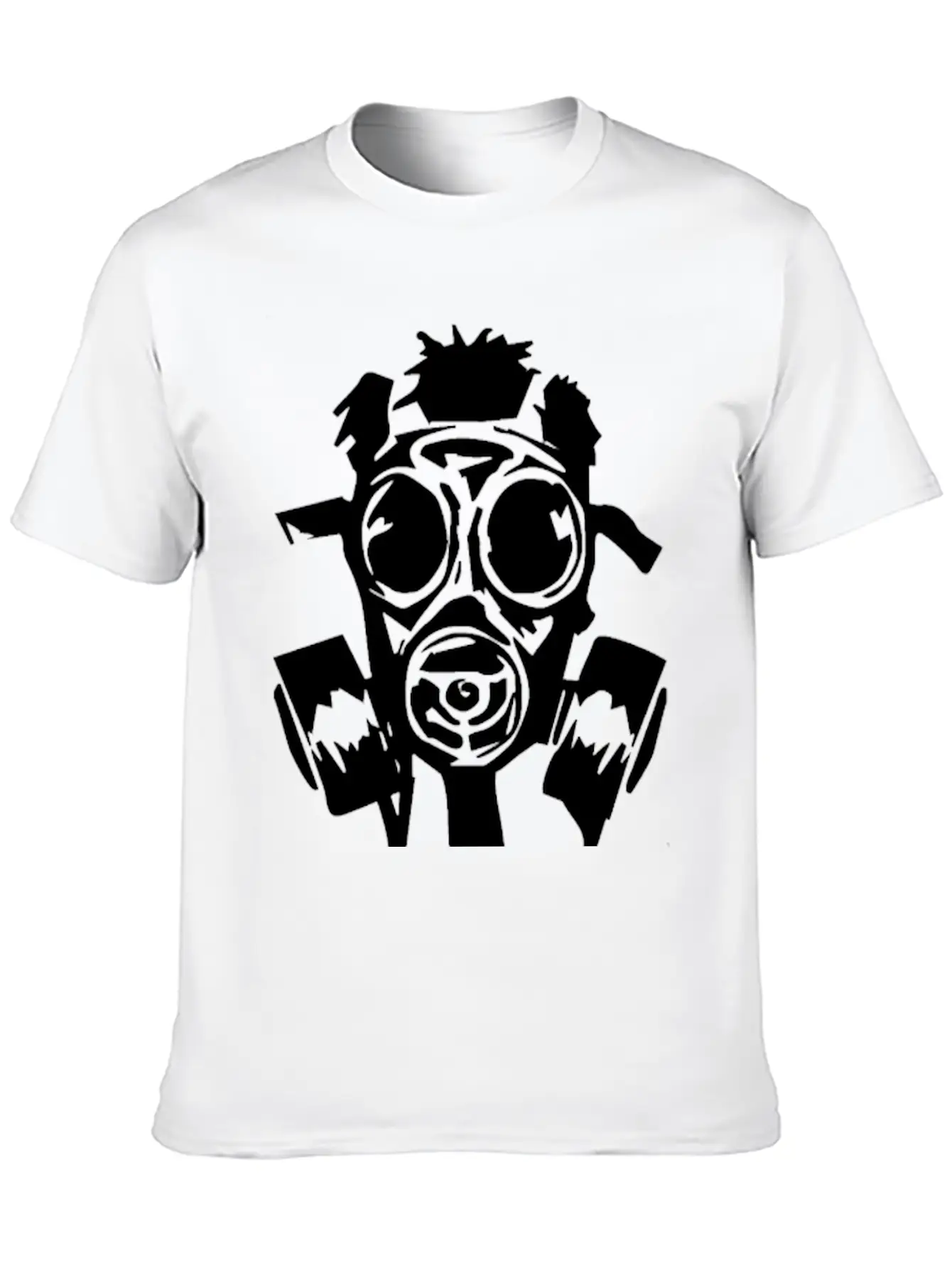 New Gas Mask Breathable Graphic T-Shirt – Perfect For Casual Days